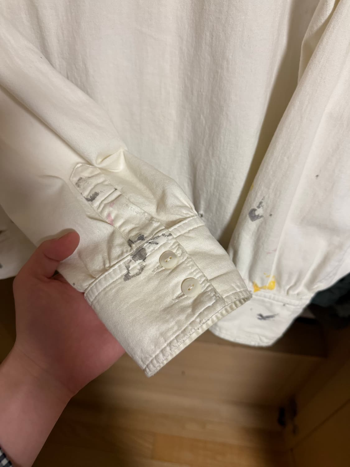 [1] 안셀름 데님 자켓 화이트 에크루 익스클루시브 상품이미지4