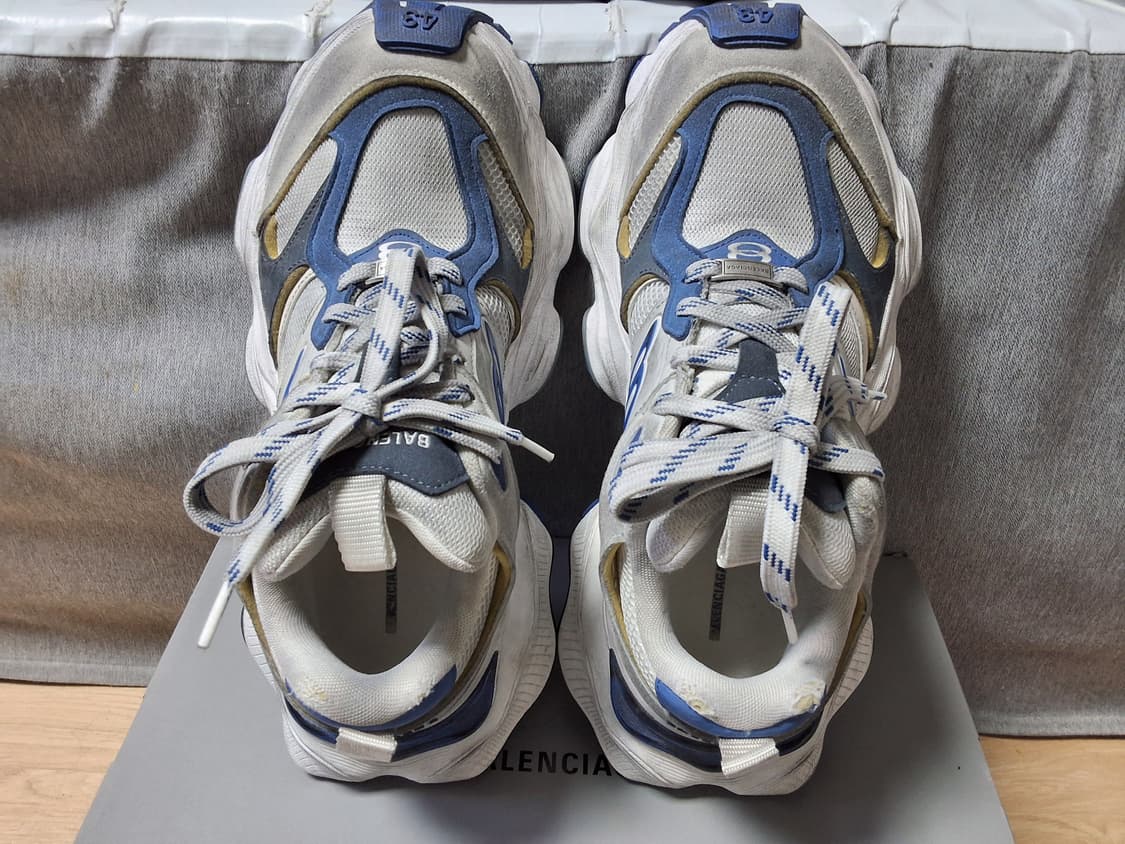 발렌시아가 카고스니커즈 블루 43 상품이미지5