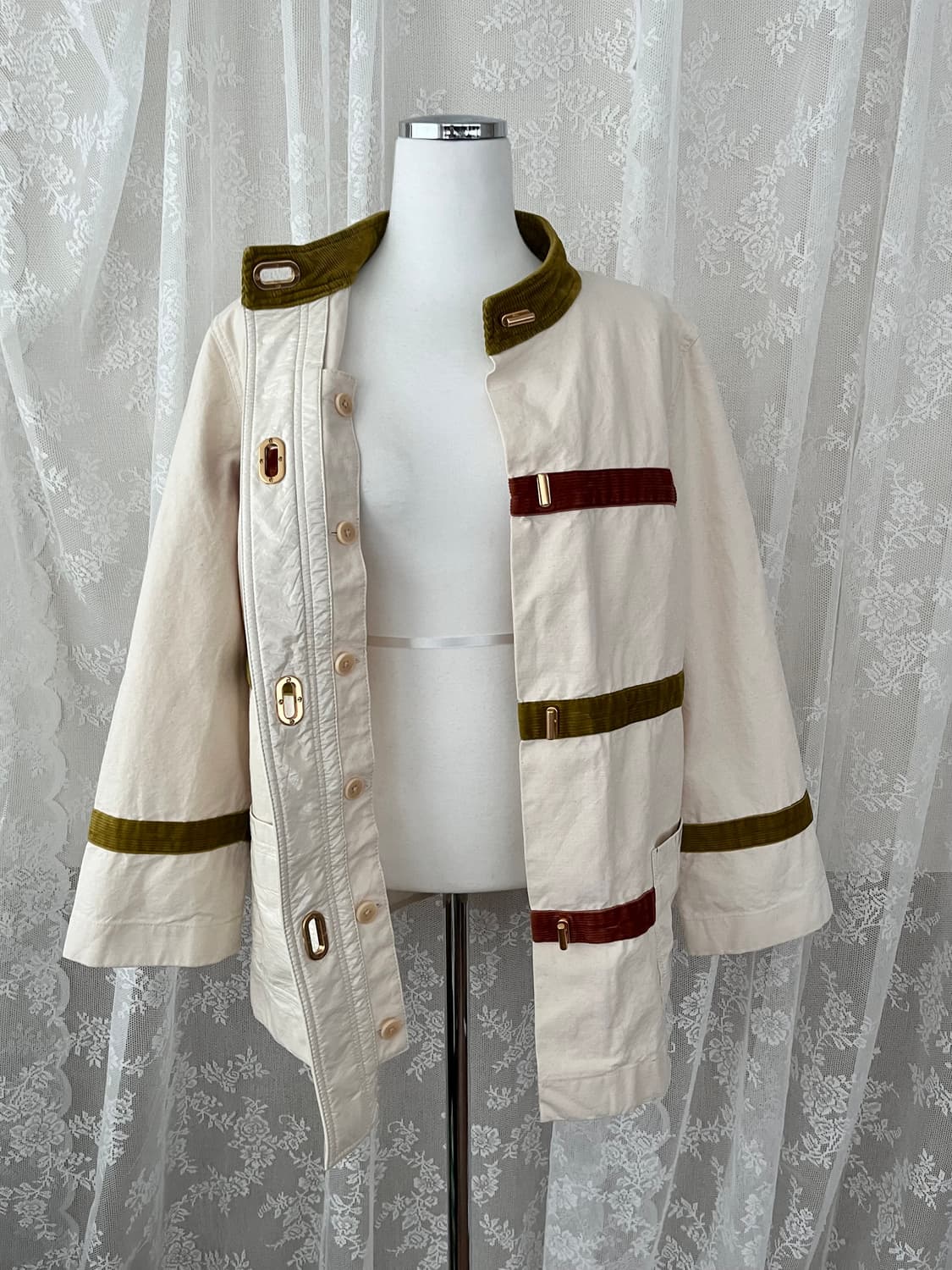 10) 토리버치 자켓 코트 아이보리 상품이미지4