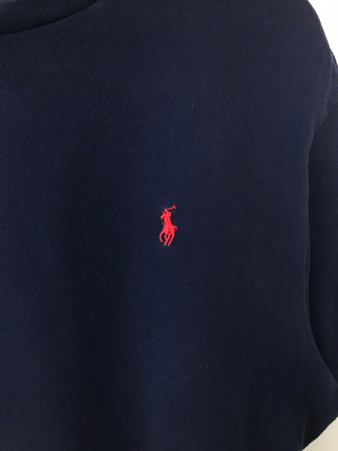 폴로 랄프로렌 자수로고 네이비 반팔 티셔츠 상품이미지3