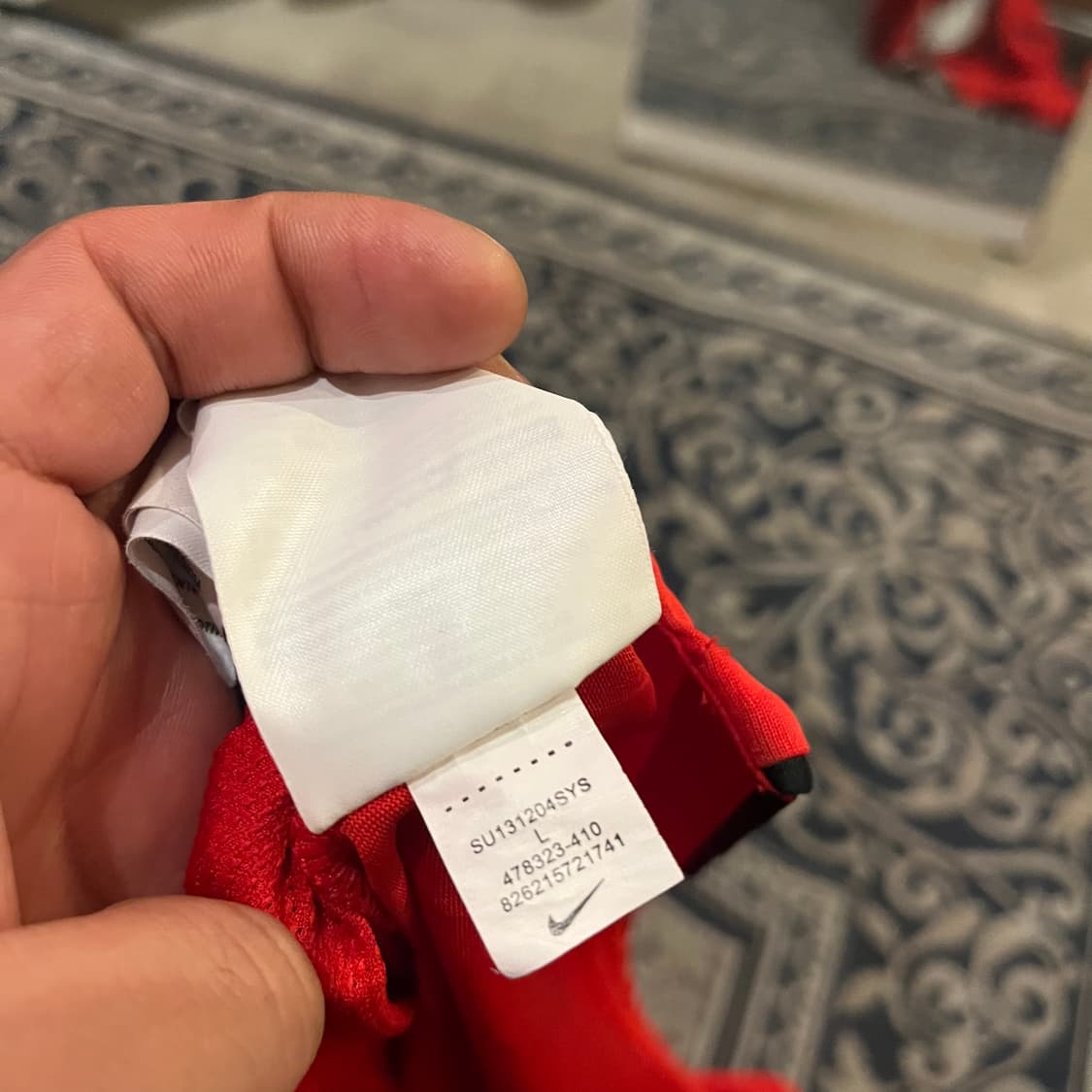 L 나이키 맨체스터유나이티드 박지성 유니폼/W2298 상품이미지5