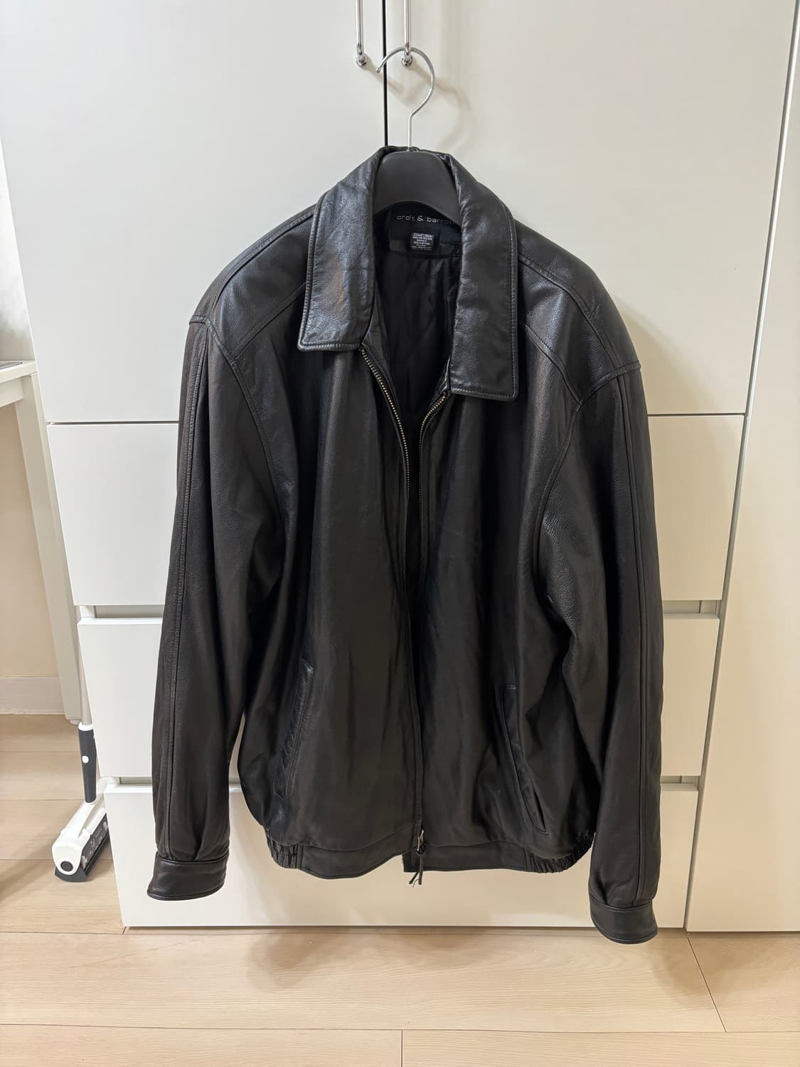 croft&barrow 빈티지 가죽자켓 상품이미지1