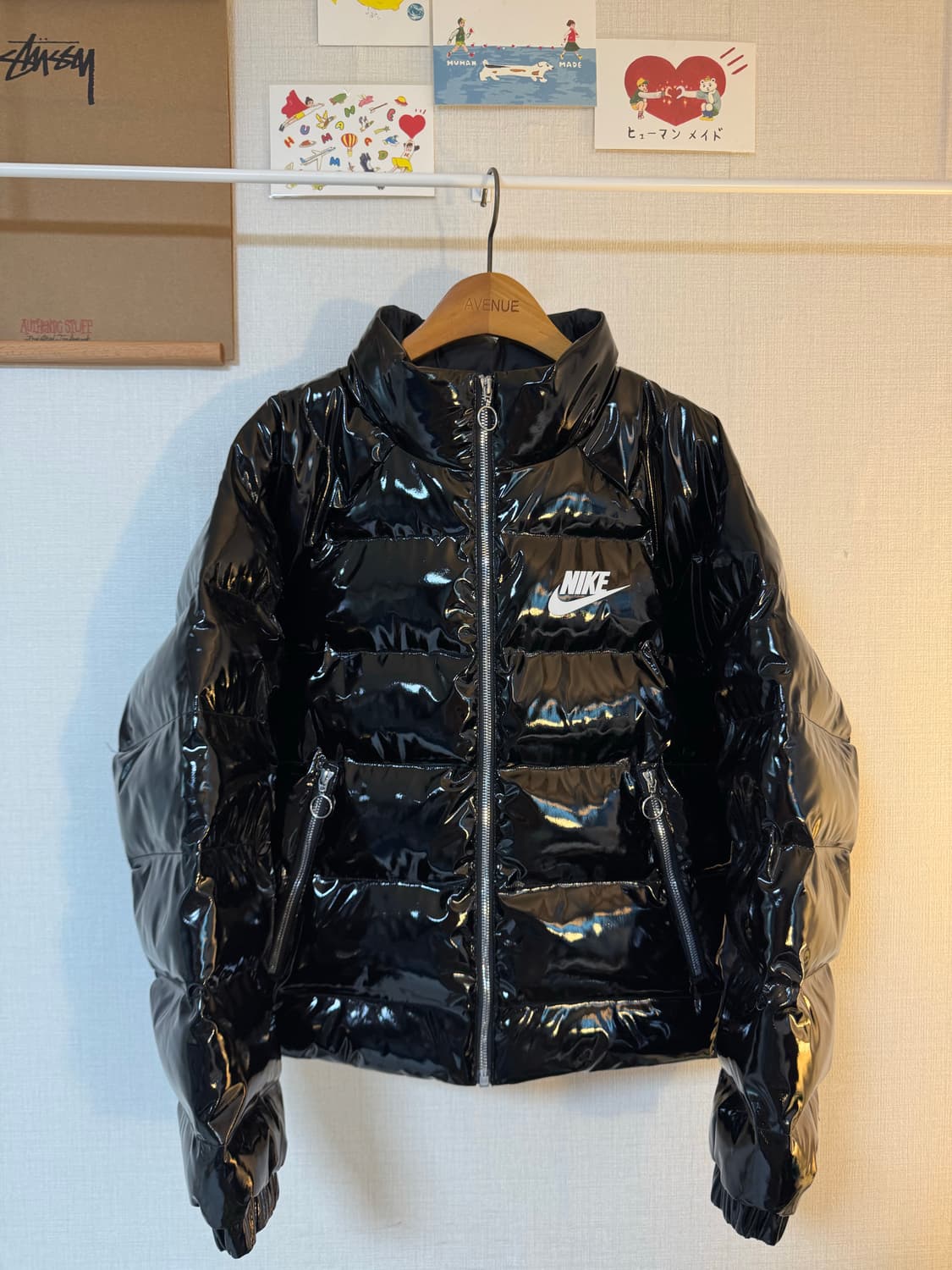 [M] 나이키 우먼스 아이콘 클래시 유광패딩 상품이미지1