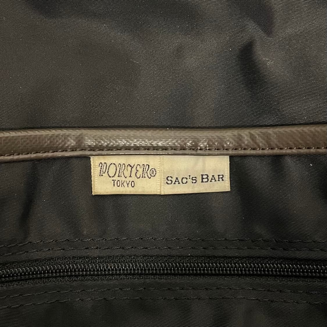 포터 X Sac's bar 네이비 나일론 크로스 백 상품이미지8