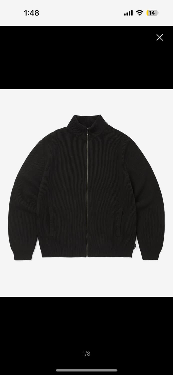 디스이즈네버댓 Washed Full Zip Cardigan  상품이미지2