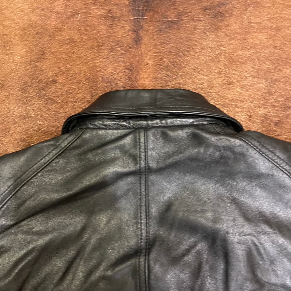 90's 빈티지 레더 자켓 상품이미지8