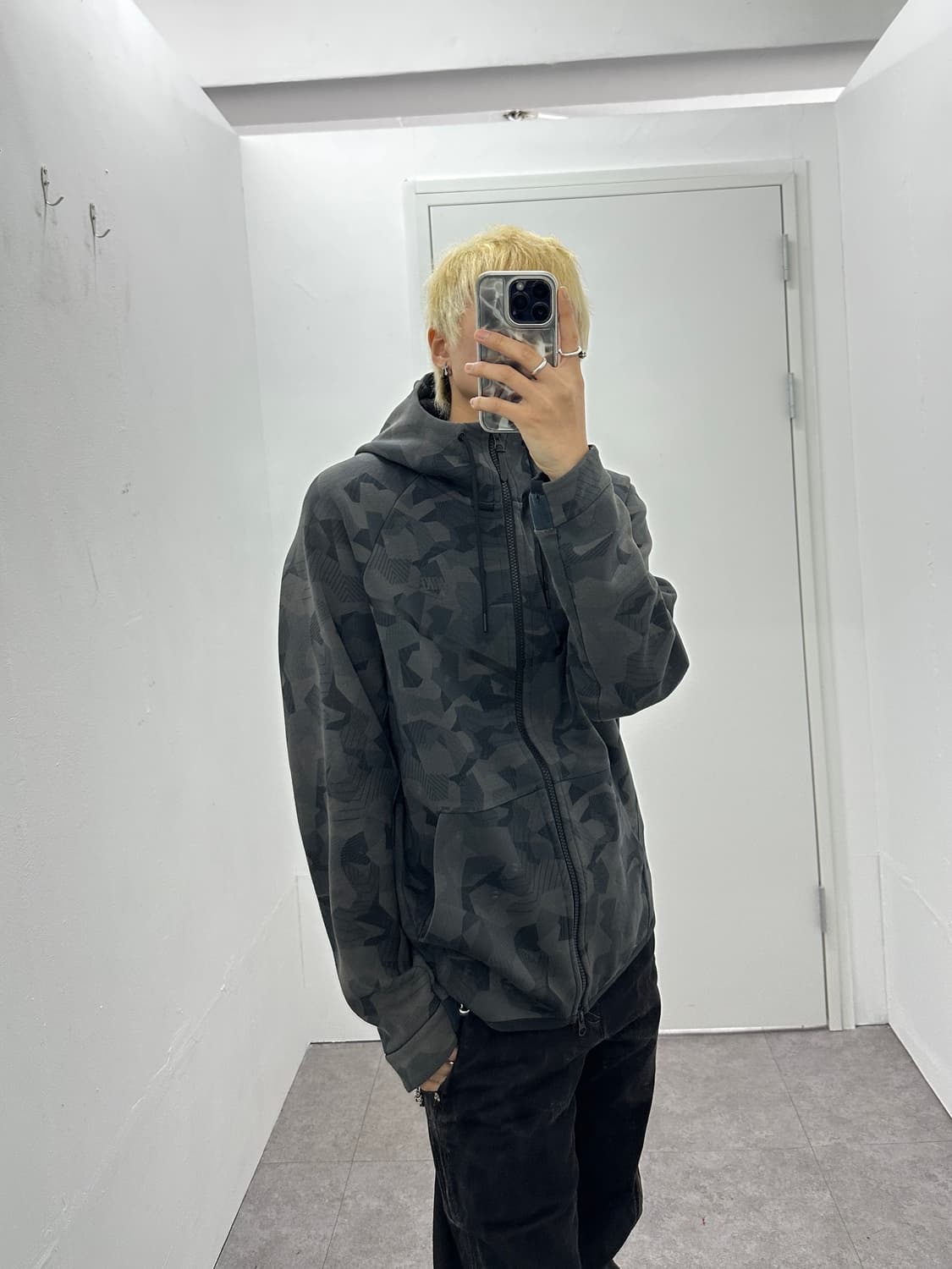 NIKE 카모 테크팩 후드집업 상품이미지2