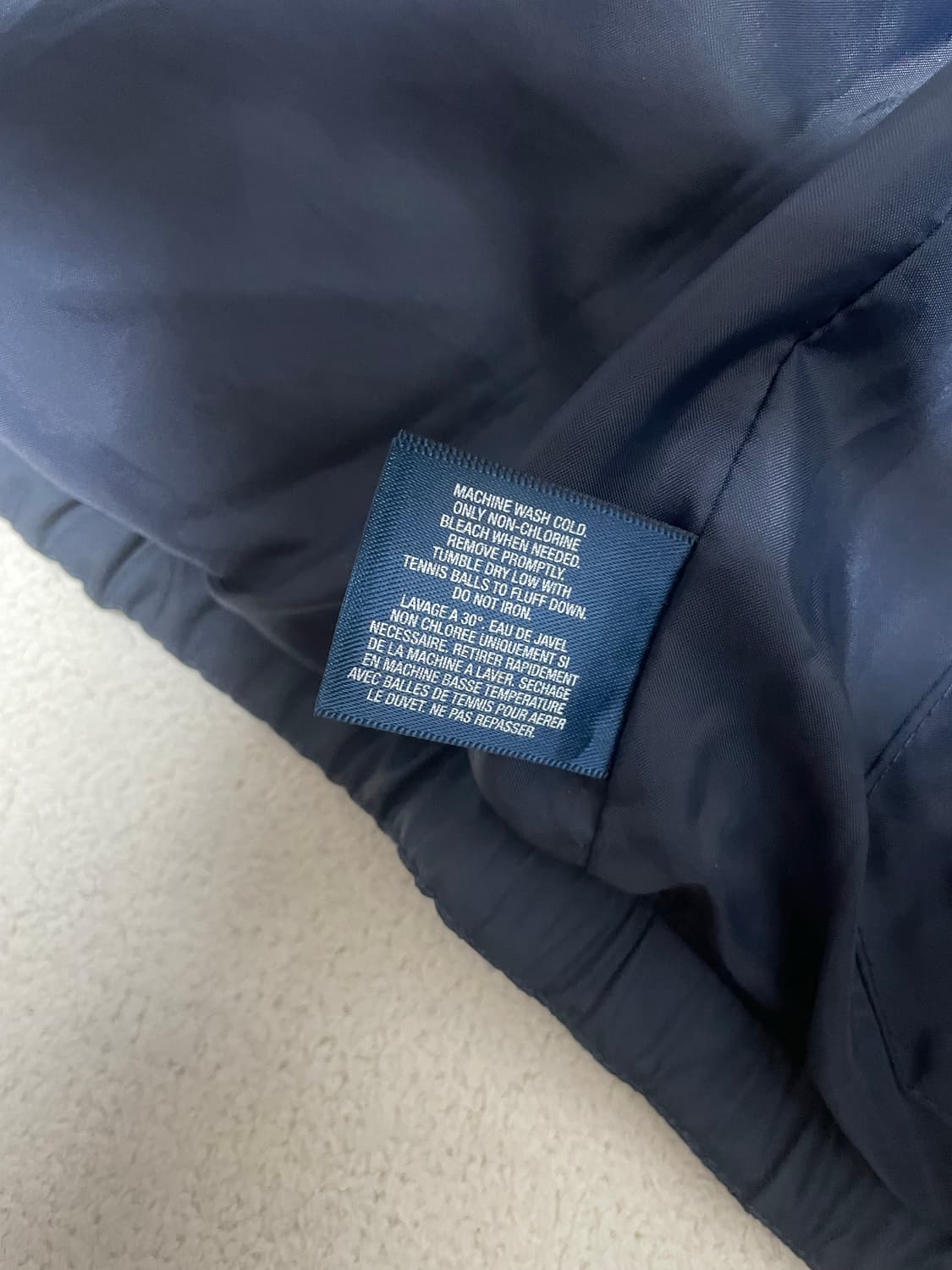 폴로 랄프 로렌 빅포니 네이비 숏패딩 상품이미지3