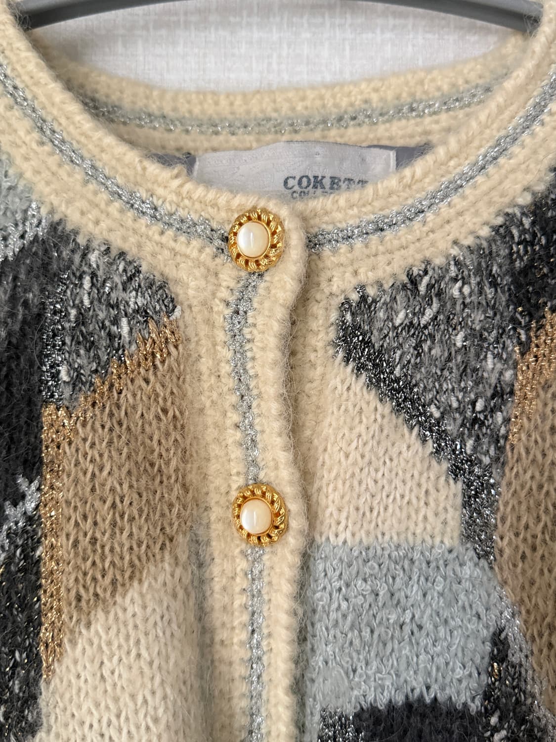 빈티지 니트 가디건 상품이미지3