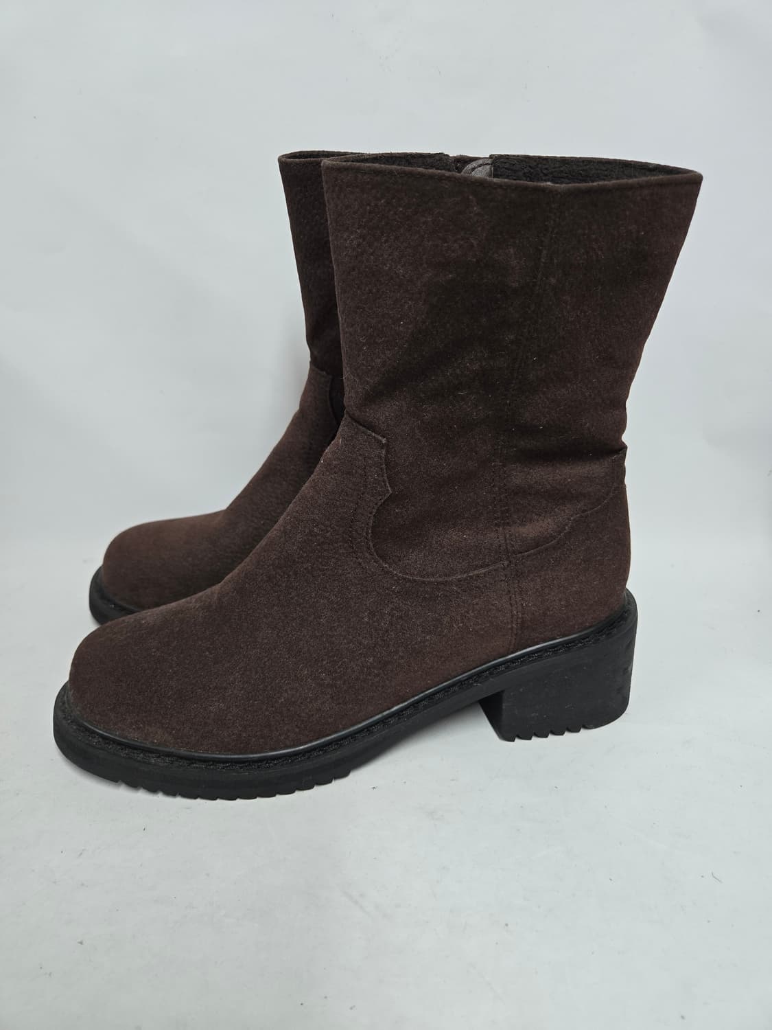 분홍코끼리  스웨이드 털 부츠 235mm 상품이미지3