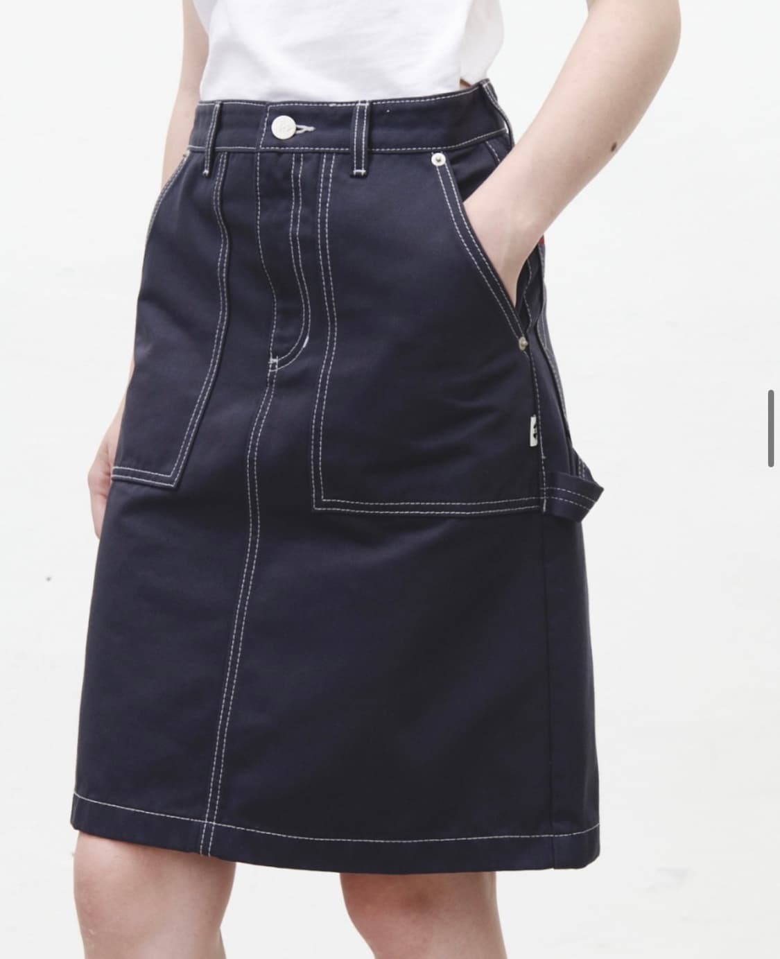 스페이드클럽서울 미디치마 M 상품이미지3