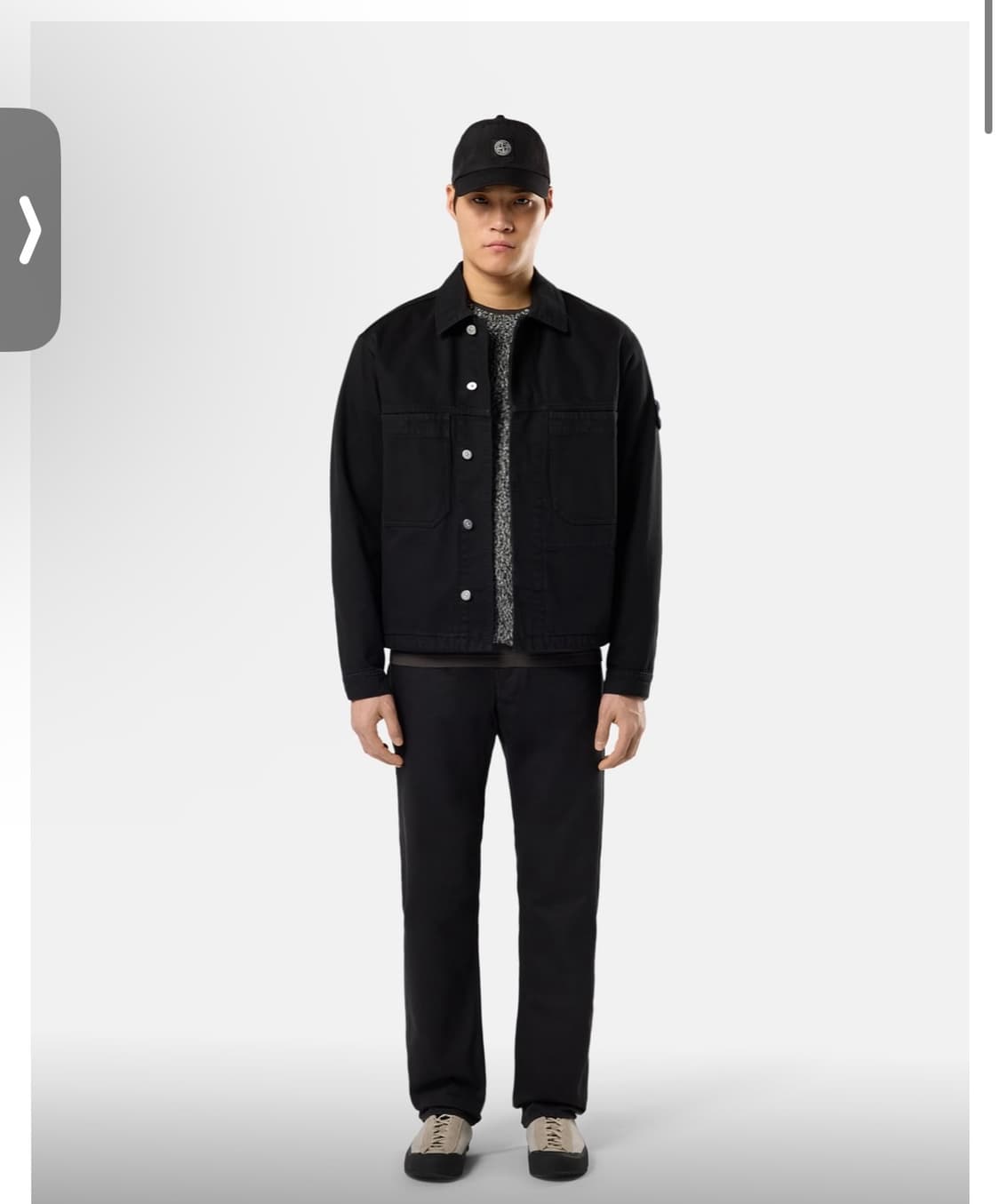 스톤아일랜드 데님리서치 스트레이트핏 블랙 데님 청바지 30 상품이미지4