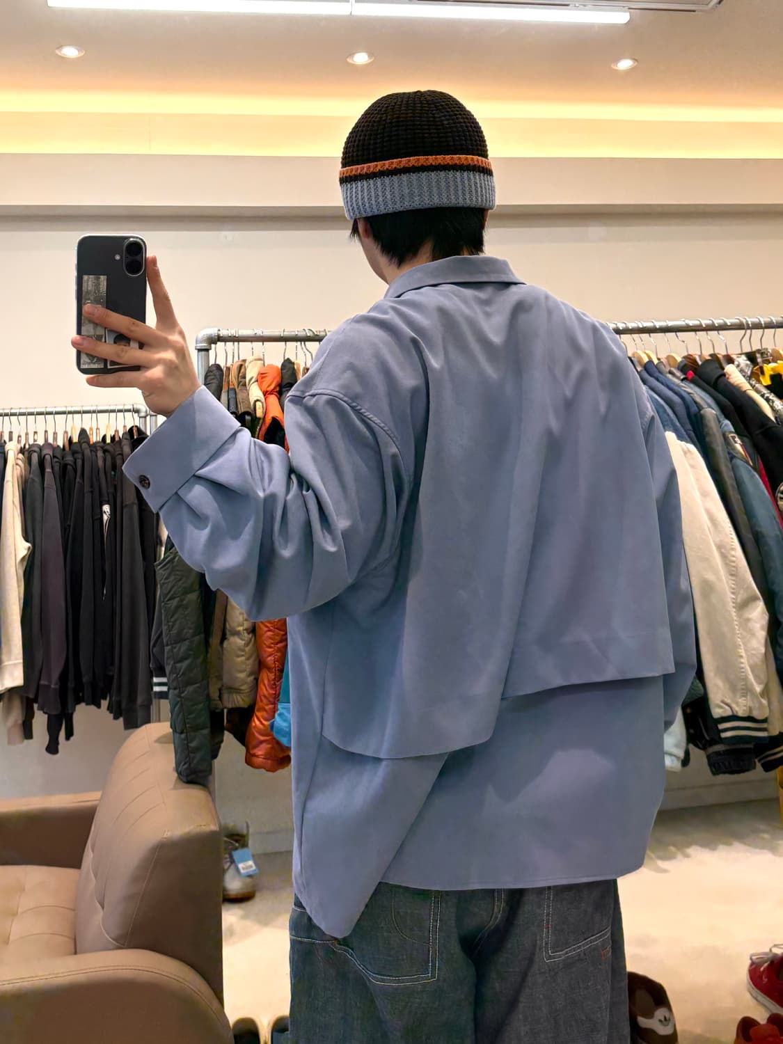 하레 요크 라펠 셔츠 상품이미지9