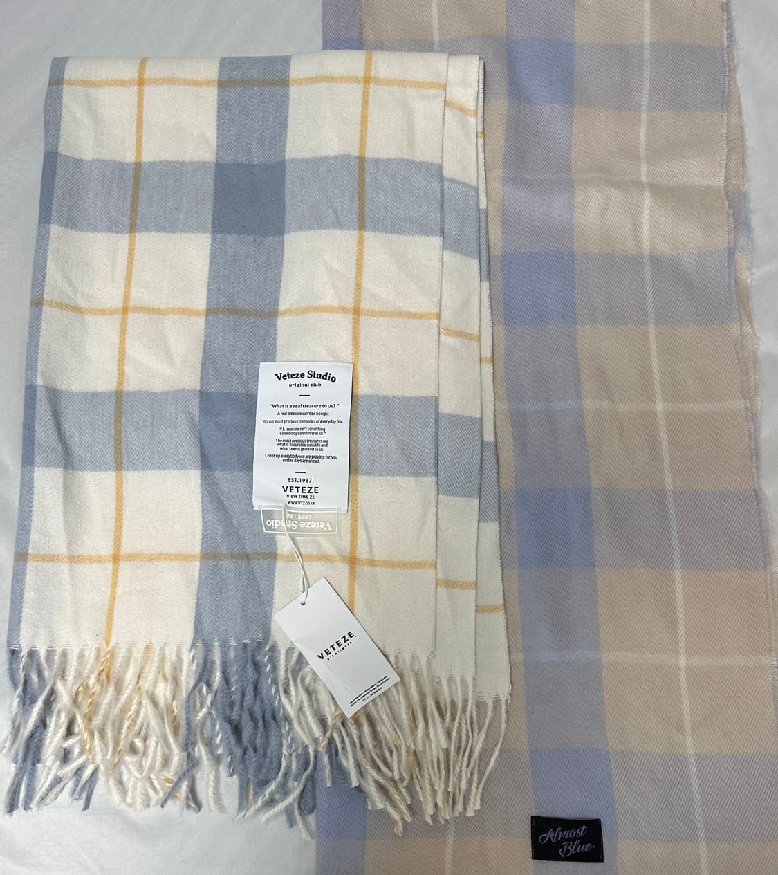 Veteze Muffler, Almost Blue Muffler 상품이미지1