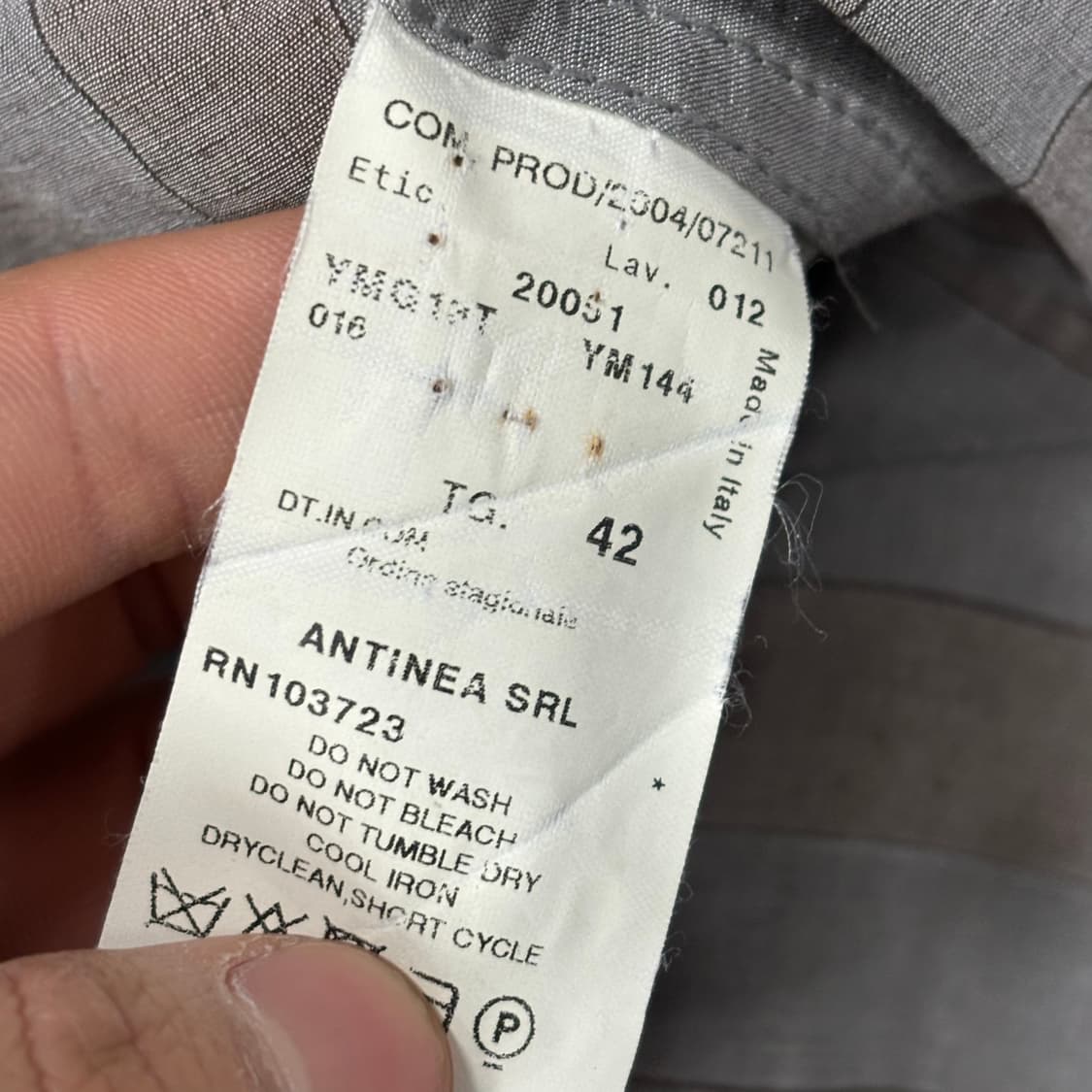  아르마니 스트라이프 패턴 블레이저 V0563 상품이미지7