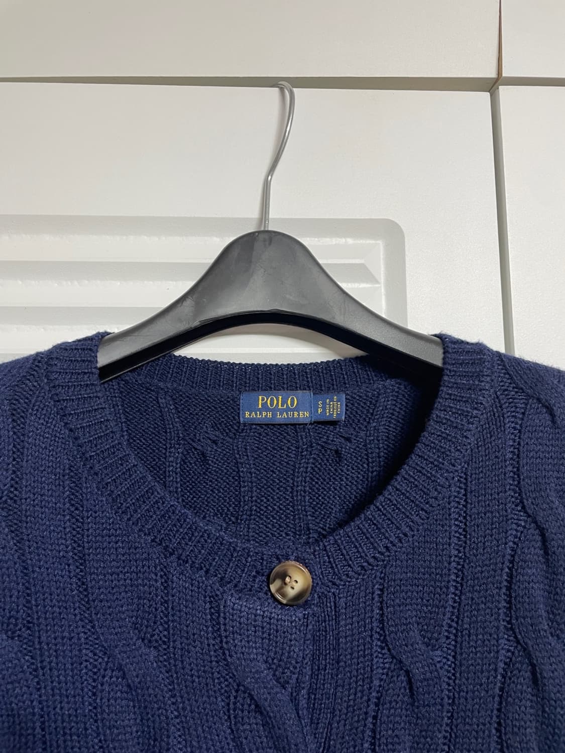 폴로 케이블 가디건 상품이미지3