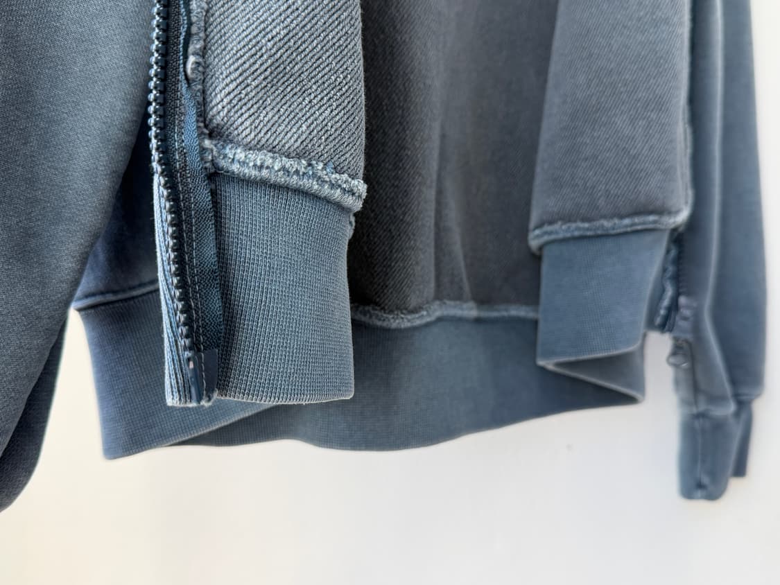 헤리티지플로스 후드집업 피그먼트 집업 후디 s 상품이미지4