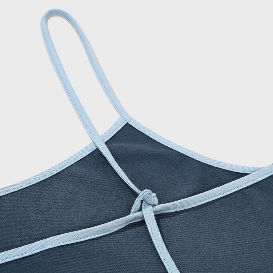 로우클래식 ORGANIC SILKET JERSEY DRESS - BLUE 상품이미지7