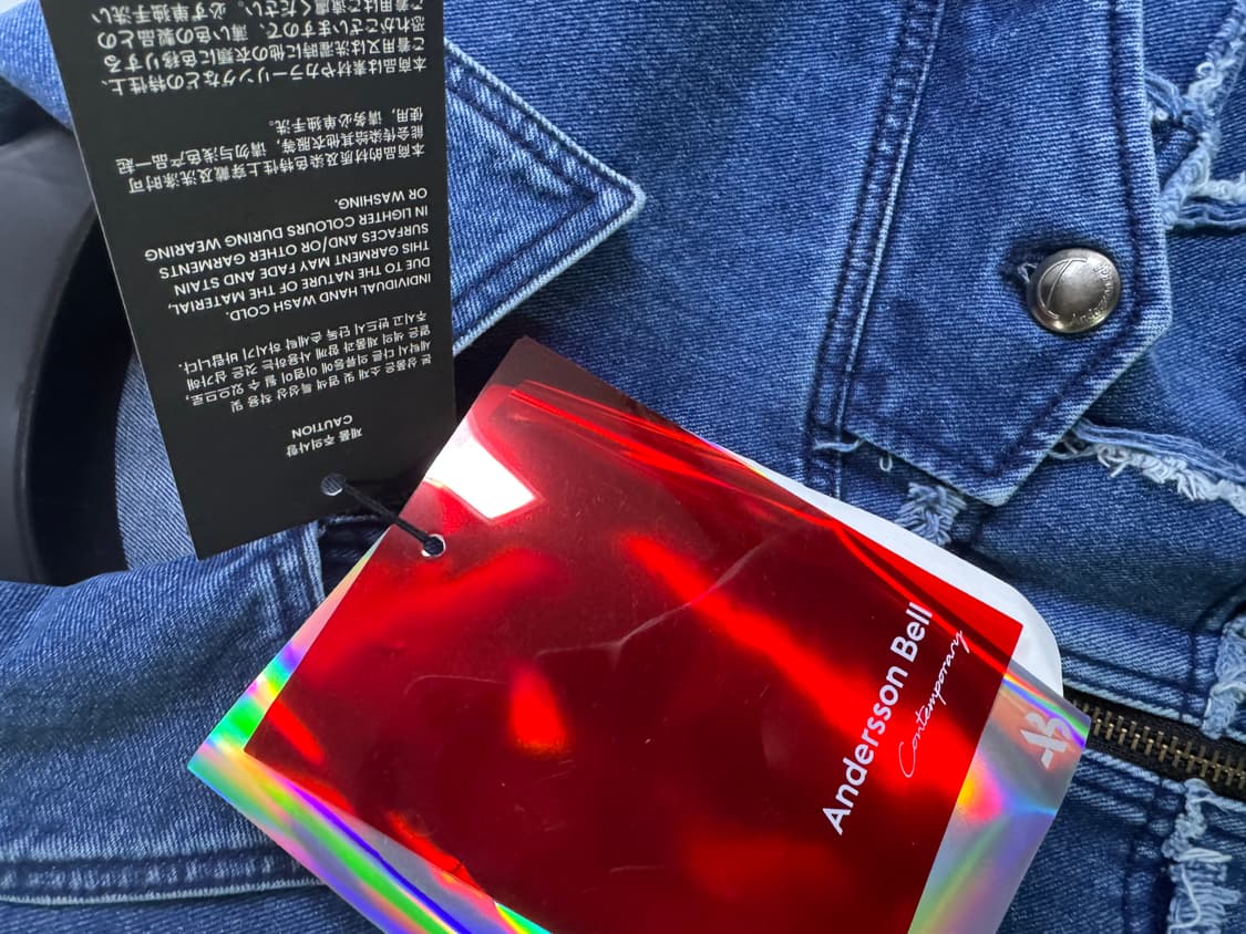 앤더슨벨 데님자켓 M 상품이미지7