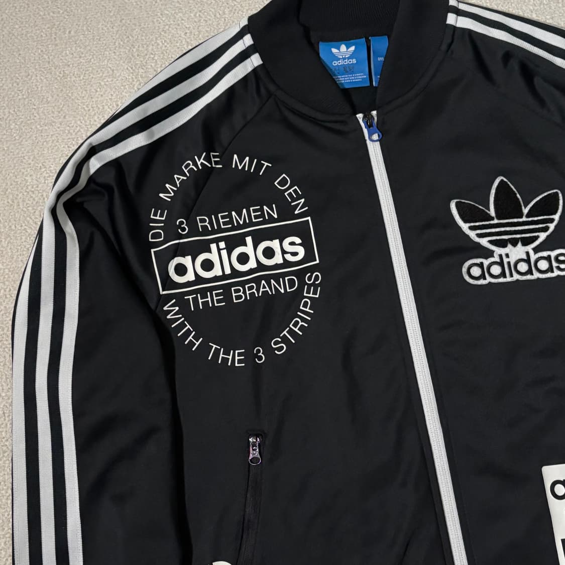 아디다스 멀티로고 트레포일 트랙탑 져지 상품이미지2