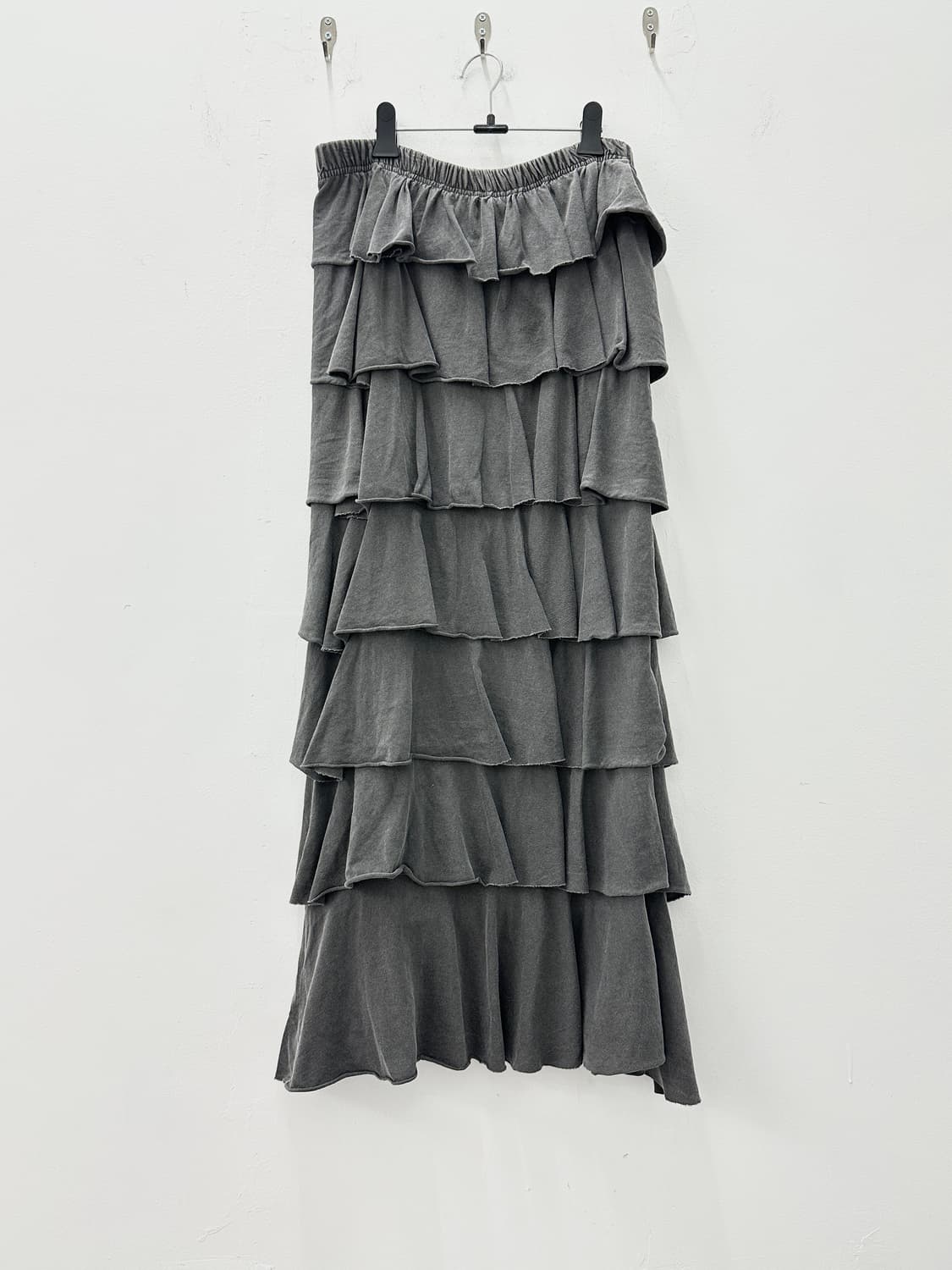Vintage layered skirt gray 상품이미지2