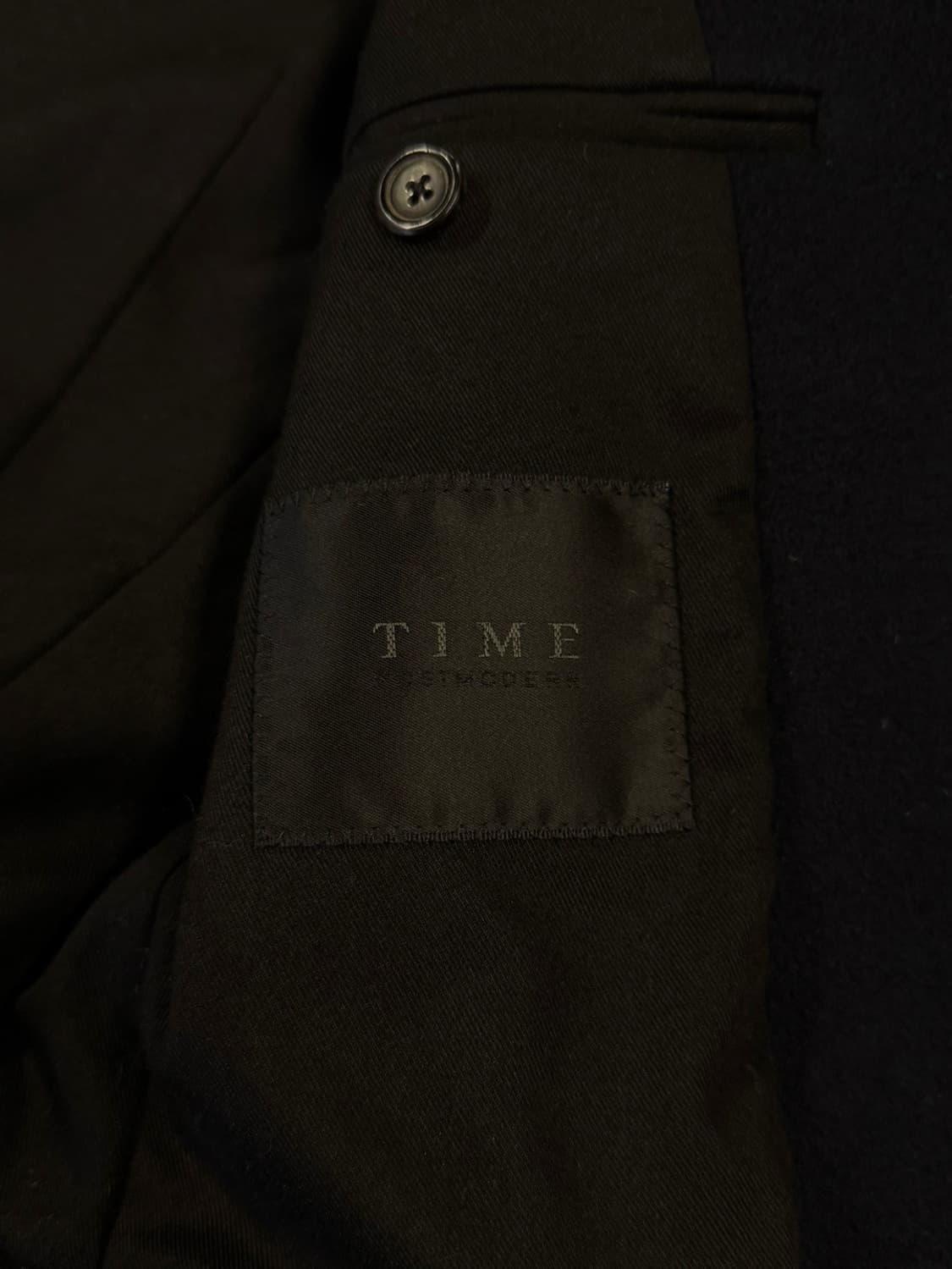 타임 캐시미어 더블 브레스티드 코트 슬림100 상품이미지8