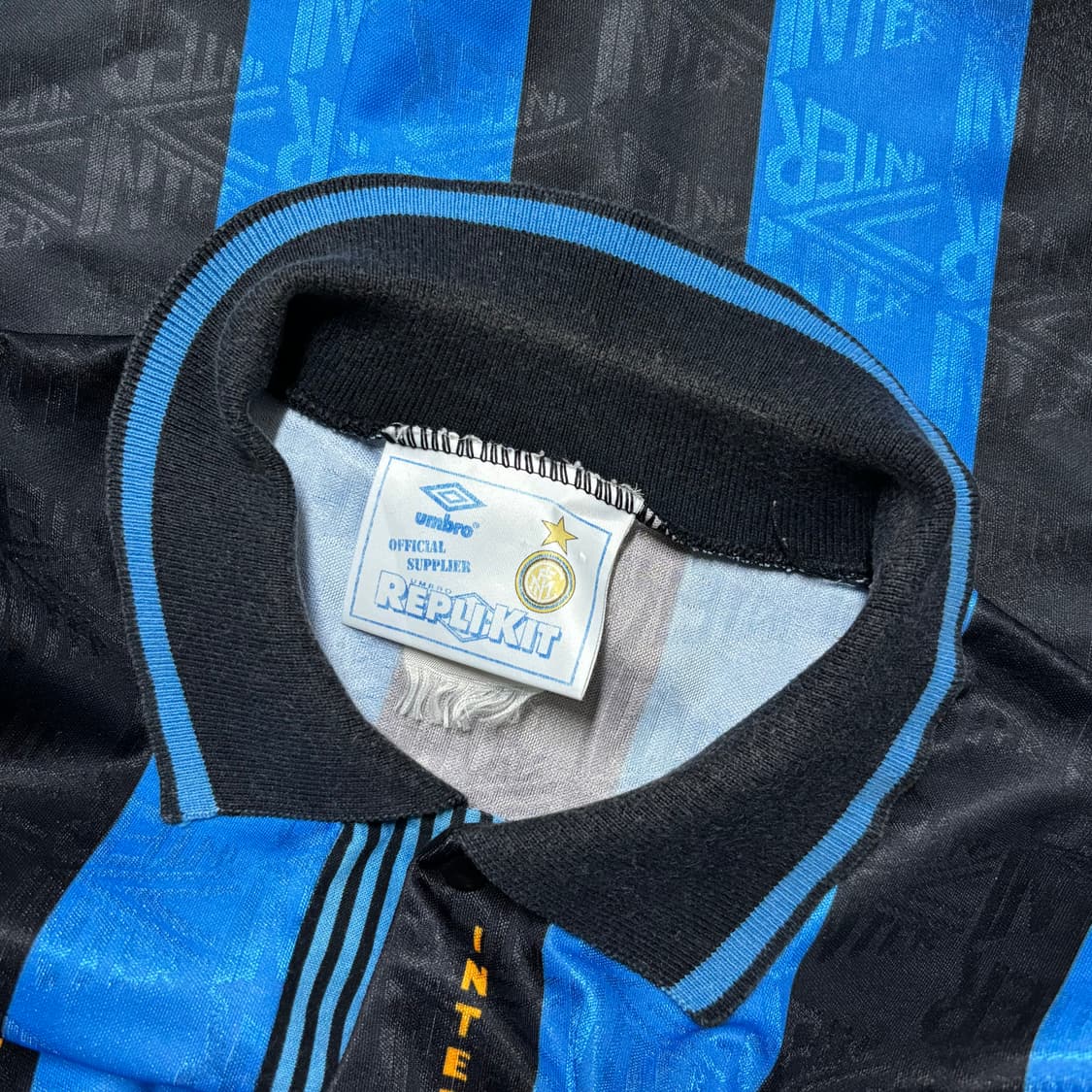 92-94 인터밀란 umbro 빈티지 풋볼티 상품이미지4