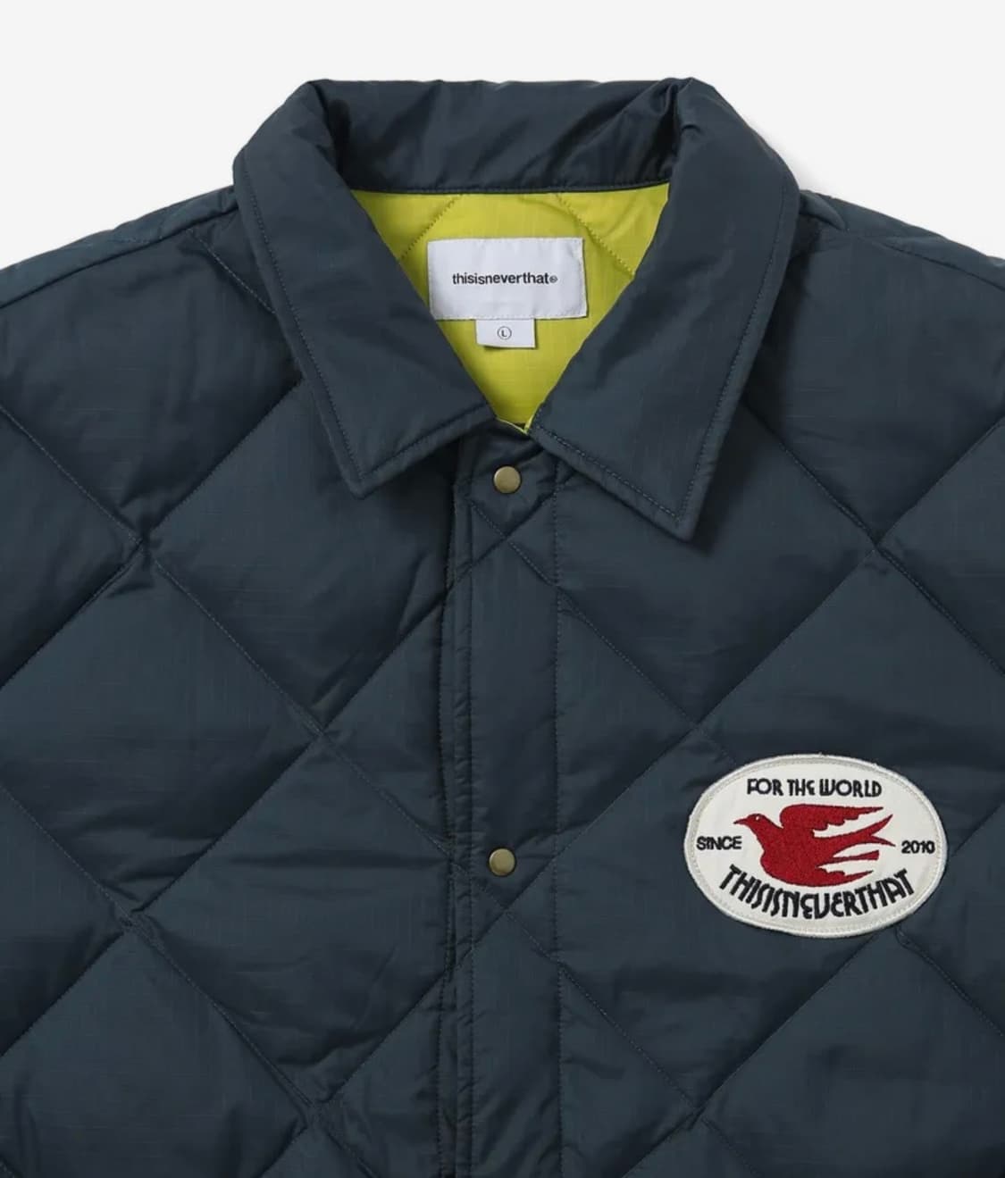 디스이즈네버댓 Quilted Down Jacket 상품이미지3