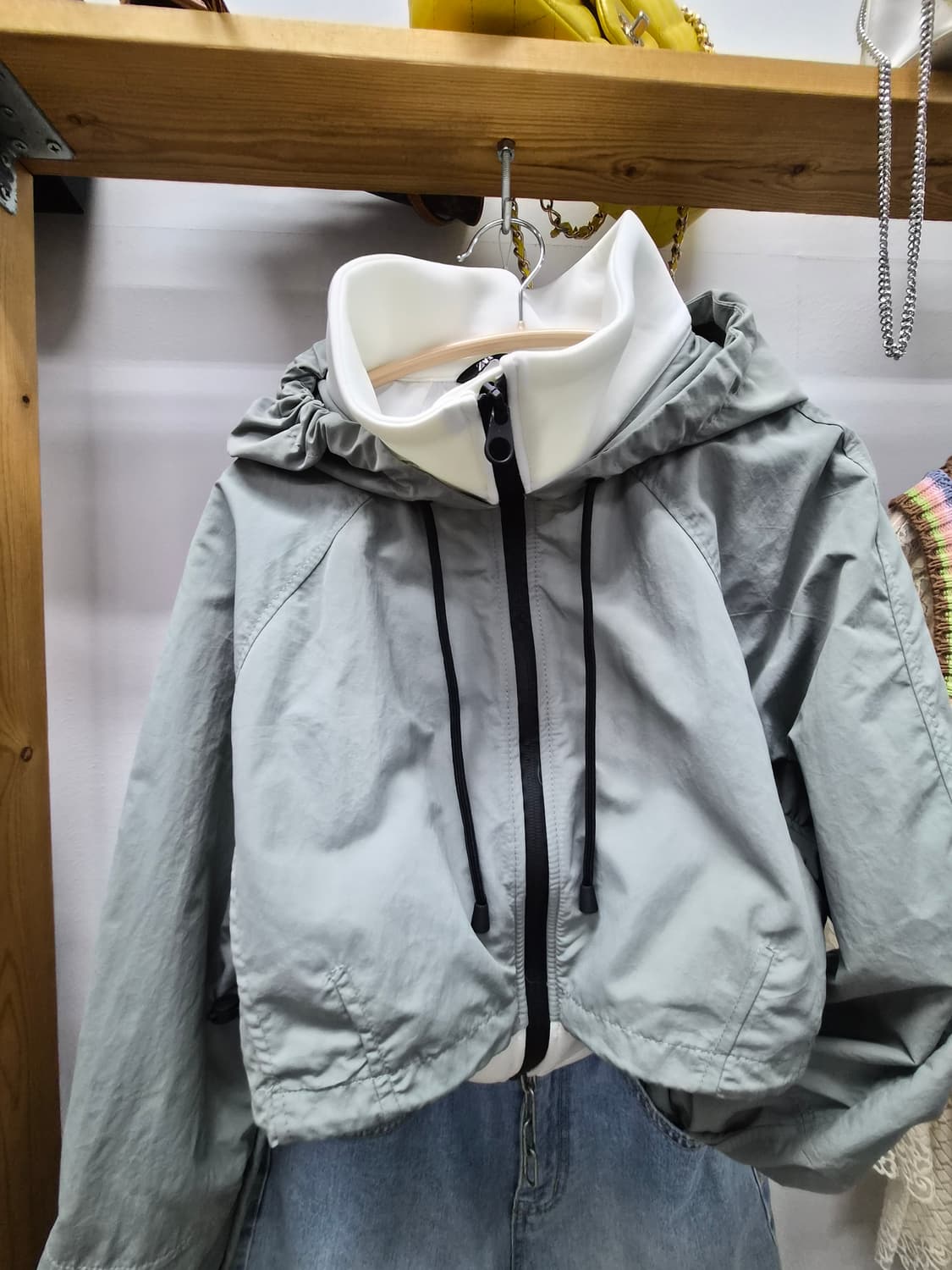 자라 레이어드 스트릿 믹스 아우터 상품이미지2