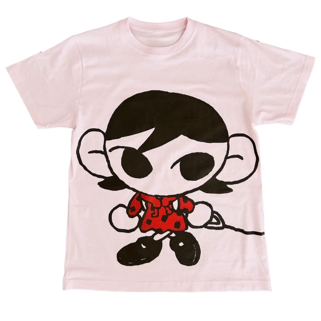mmiriku doggy T-shirt 핑크 연핑크 반팔 상품이미지1