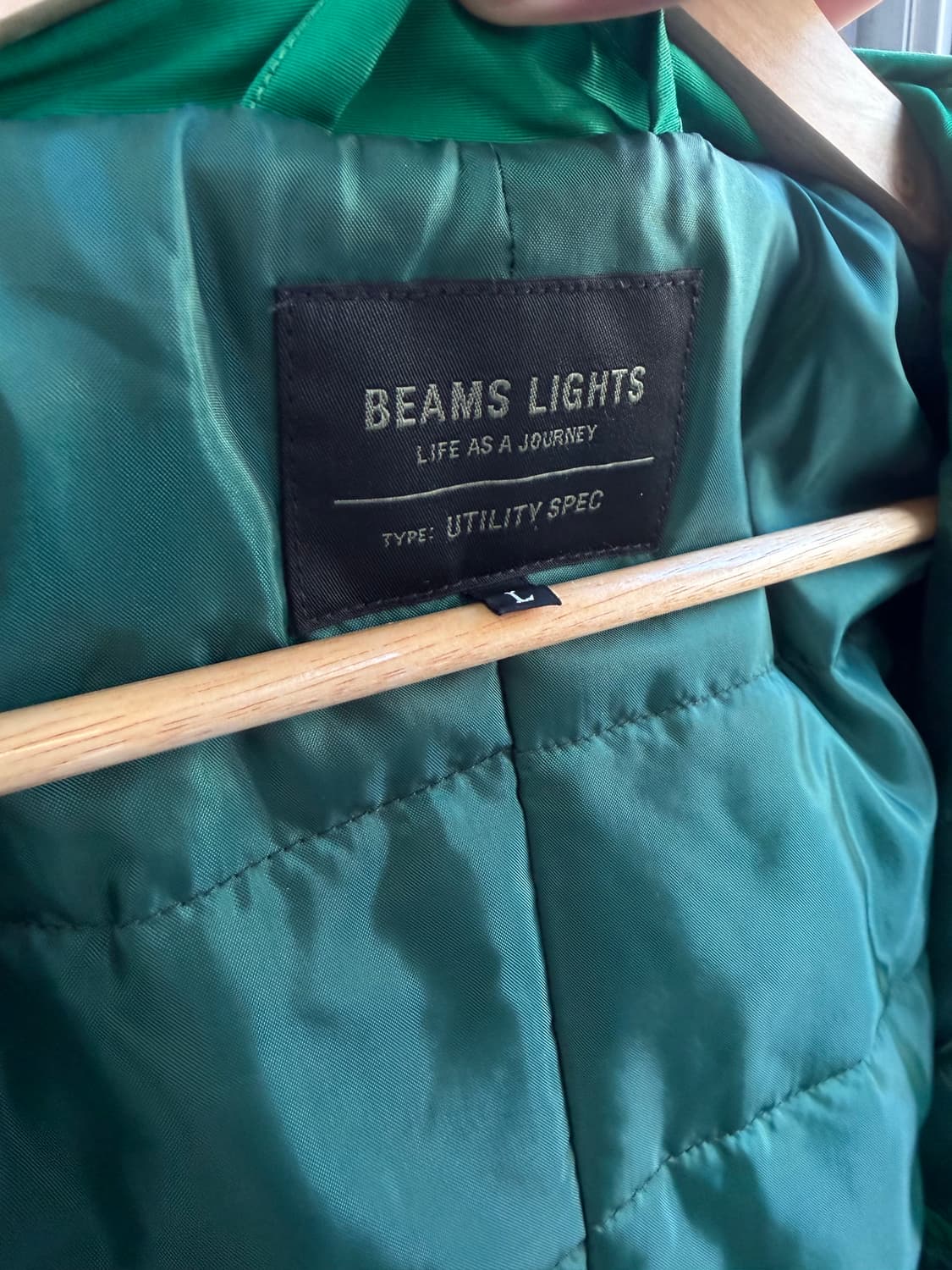 L/ 빔즈 그로그랭 피쉬테일 기능성 패딩 맥코트 상품이미지6