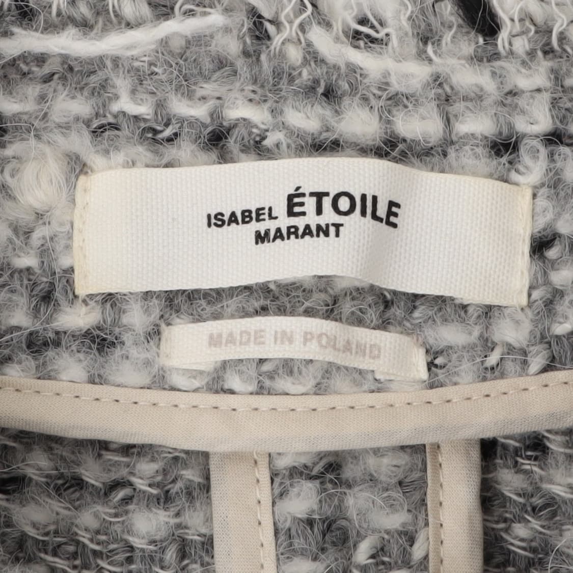 이자벨마랑 jorson 울 알파카 더블 트위드 자켓 상품이미지8