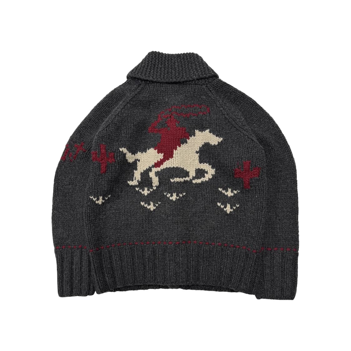 TMT polo pattern wool cowichan 상품이미지1