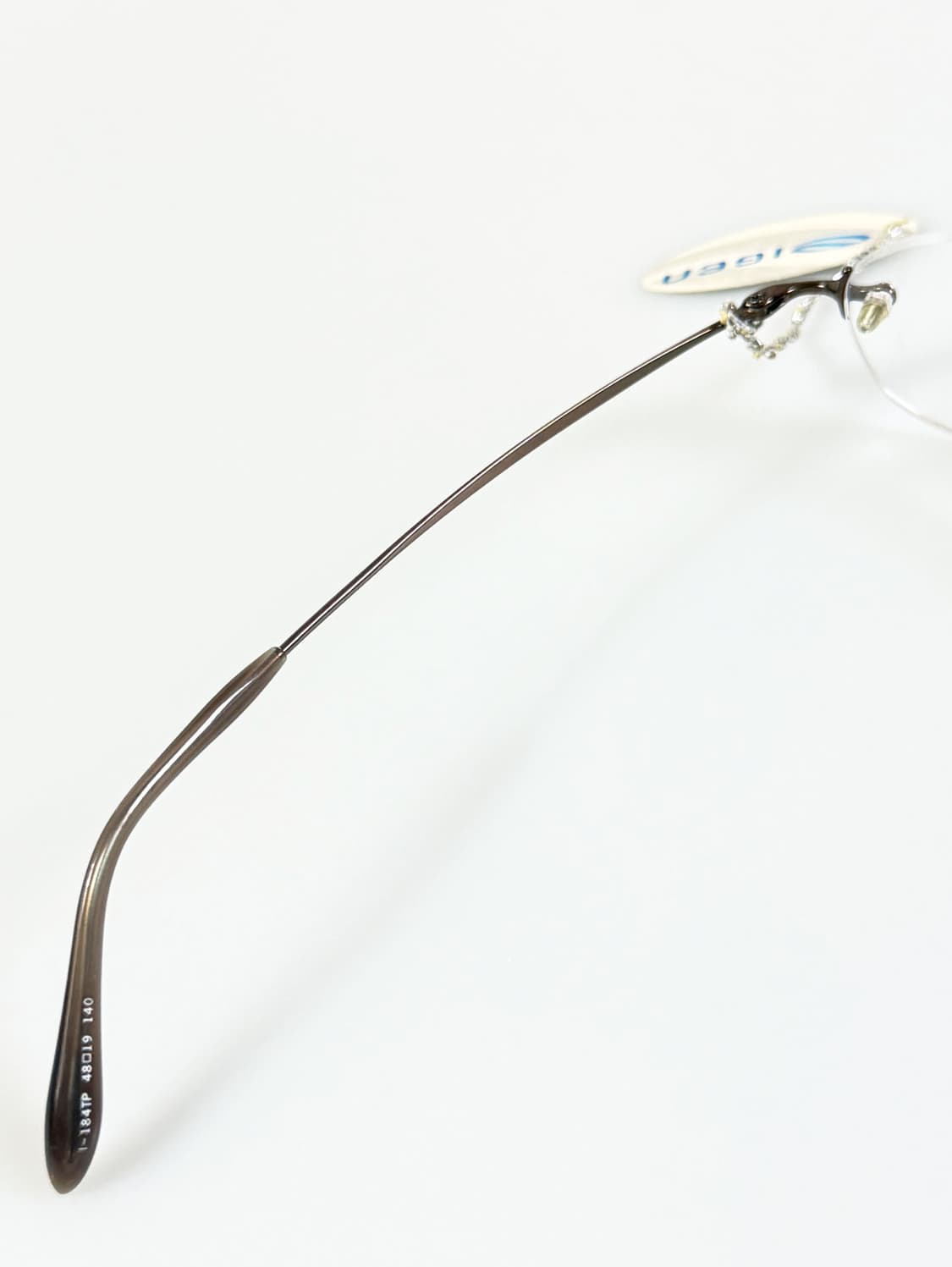 IGEN 무테 오벌 다크브라운 메탈 프레임 빈티지 안경 상품이미지7