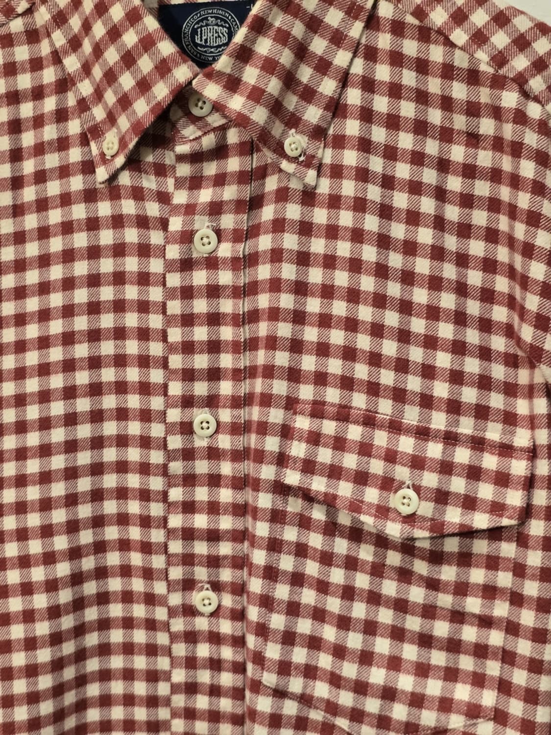 J.PRESS Red Gingham Check  Shirt 상품이미지2