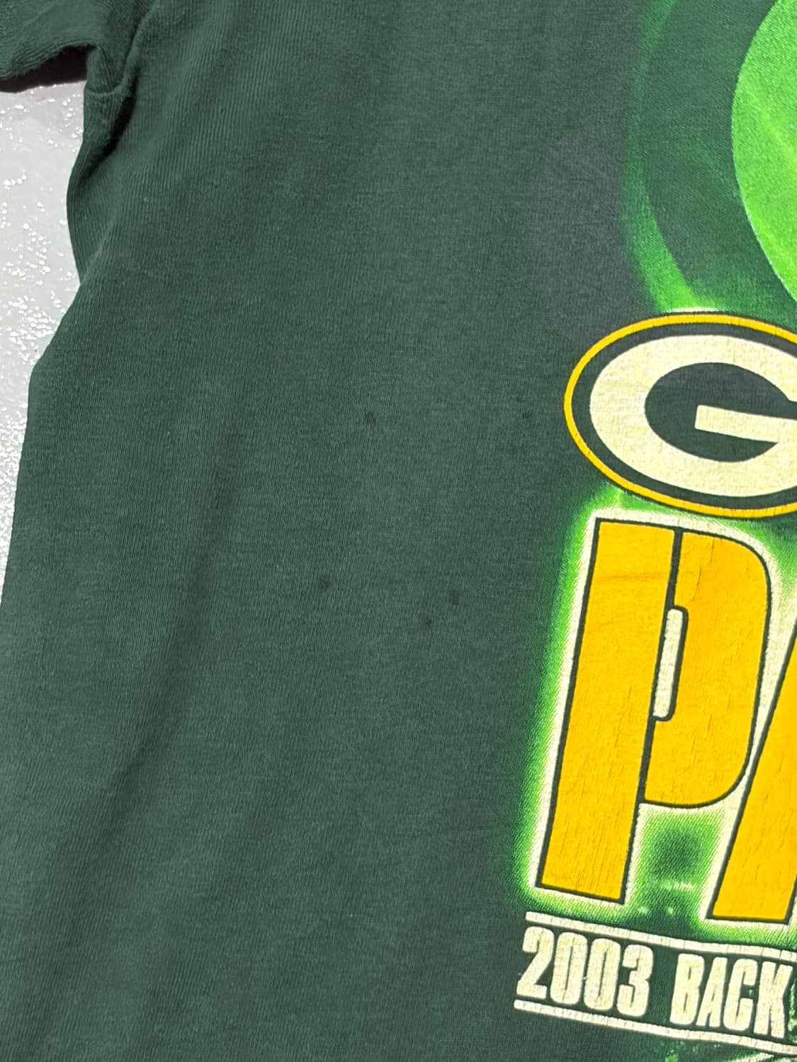 2003 NFL Green Bay Packers 빈티지 롱슬리브 상품이미지4