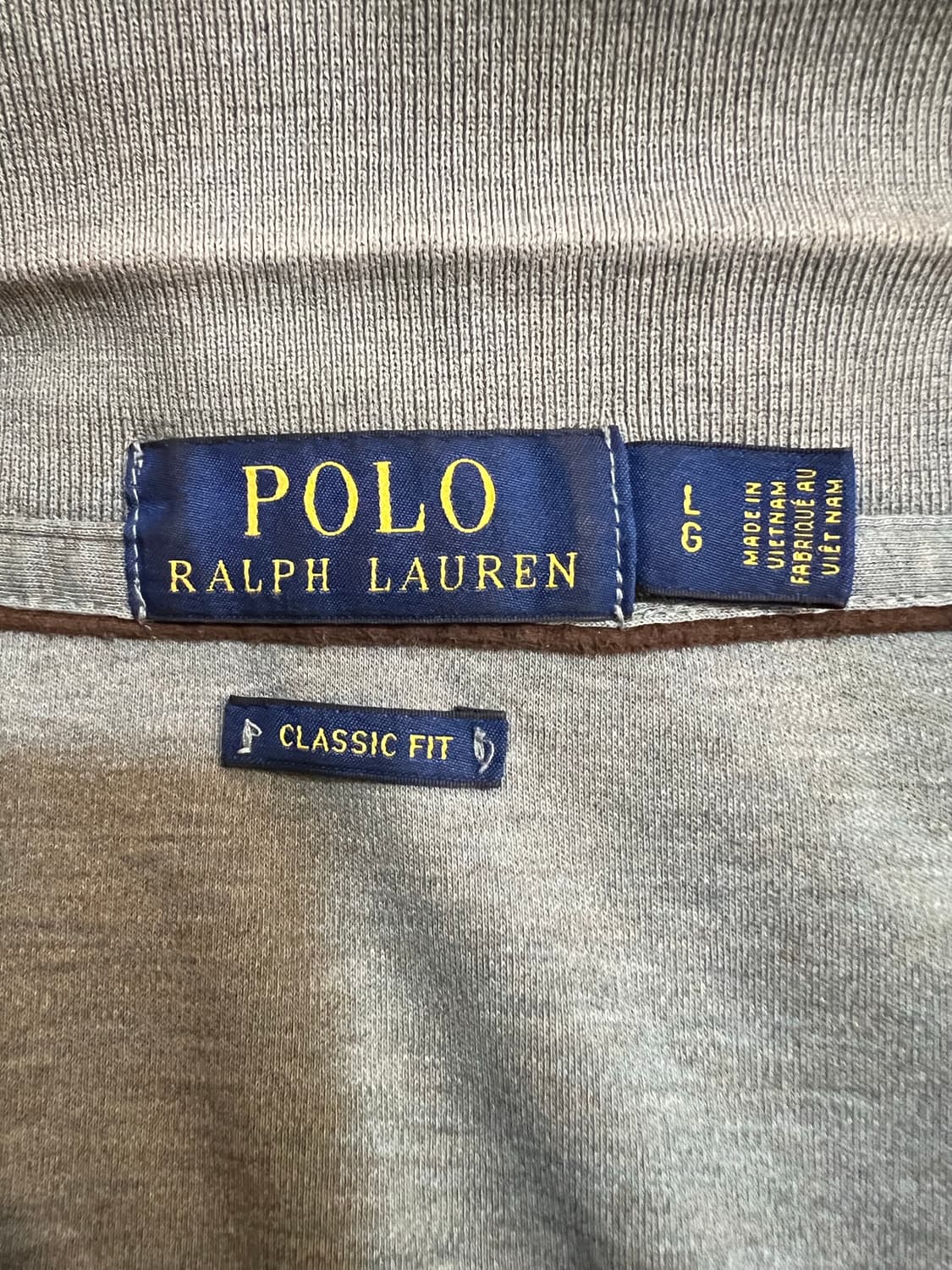 폴로랄프로렌 남성 카키 카라긴팔티셔츠 상품이미지6