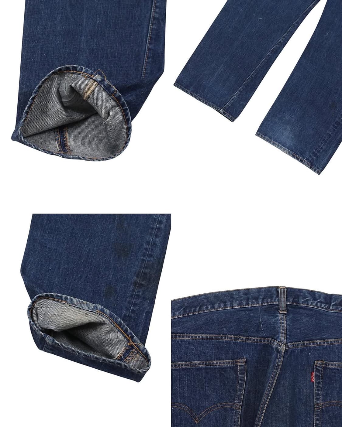 1960s USA 리바이스 505 데님 팬츠 빅E 66전기 빈티지 미제 상품이미지10