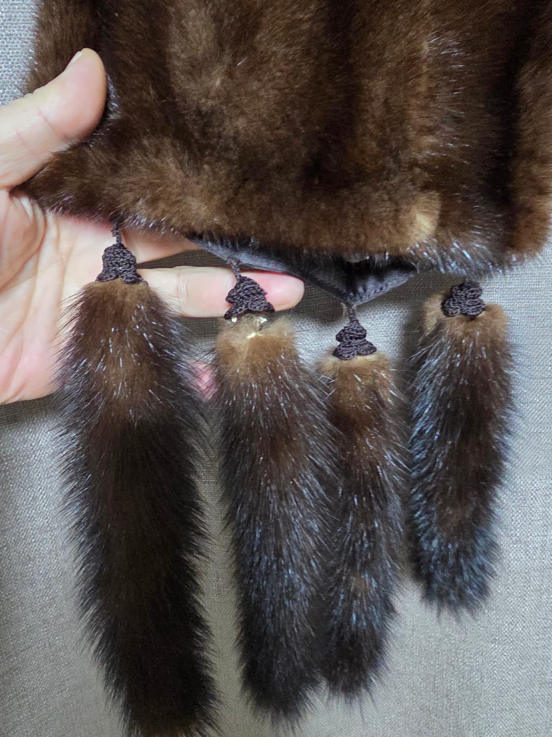 리얼밍크망토  상품이미지3