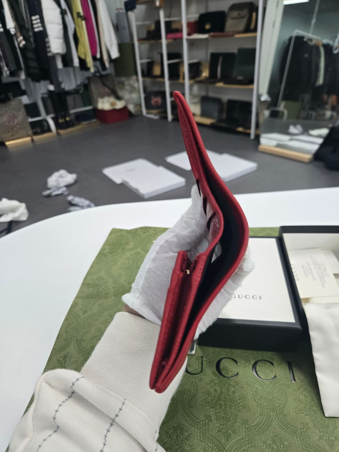 [50%세일] 구찌 마몬트 GG 반지갑 상품이미지6