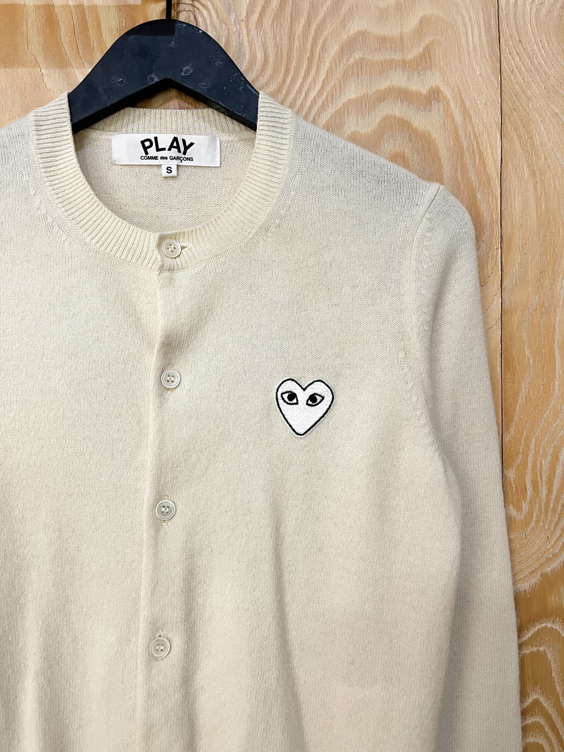 꼼데가르송 하트 와펜 가디건 상품이미지3