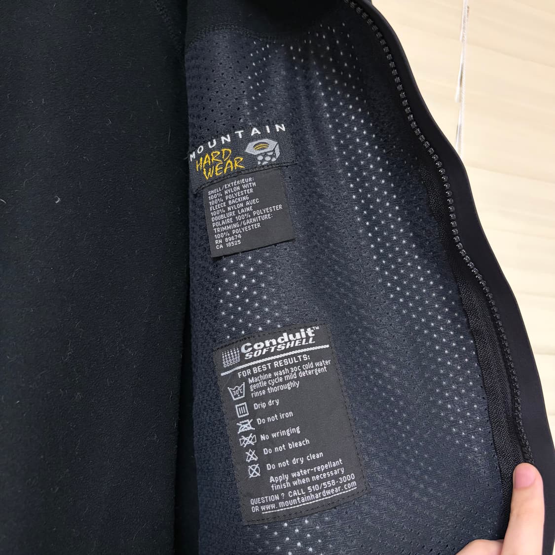 00s 빈티지 마운틴 하드웨어 콘듀이트 소프트 쉘 자켓 L 상품이미지8