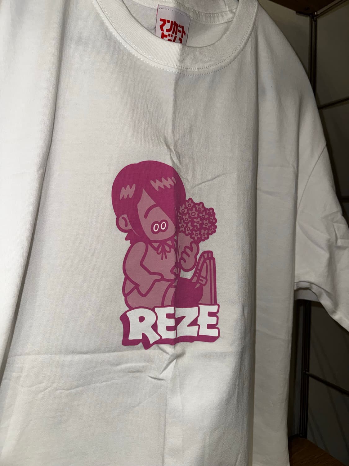 체인소맨 빔즈 레제 티셔츠 상품이미지2