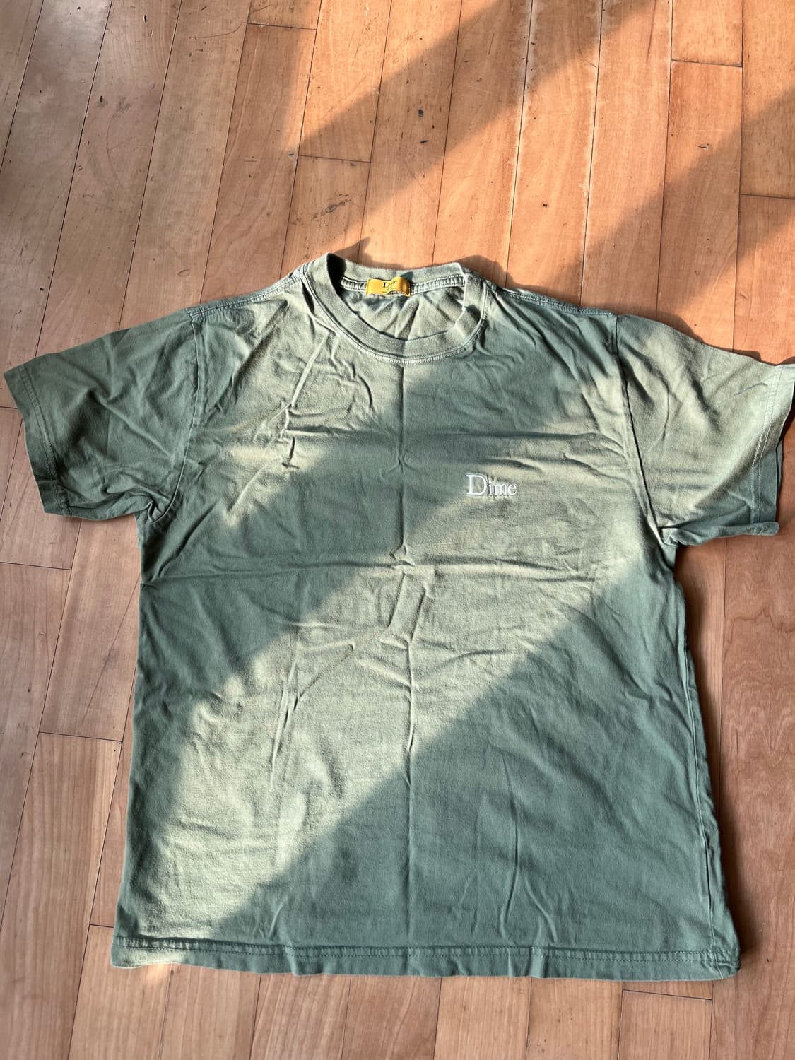 dime 그린 올리브 티셔츠 사이즈 s 상품이미지1