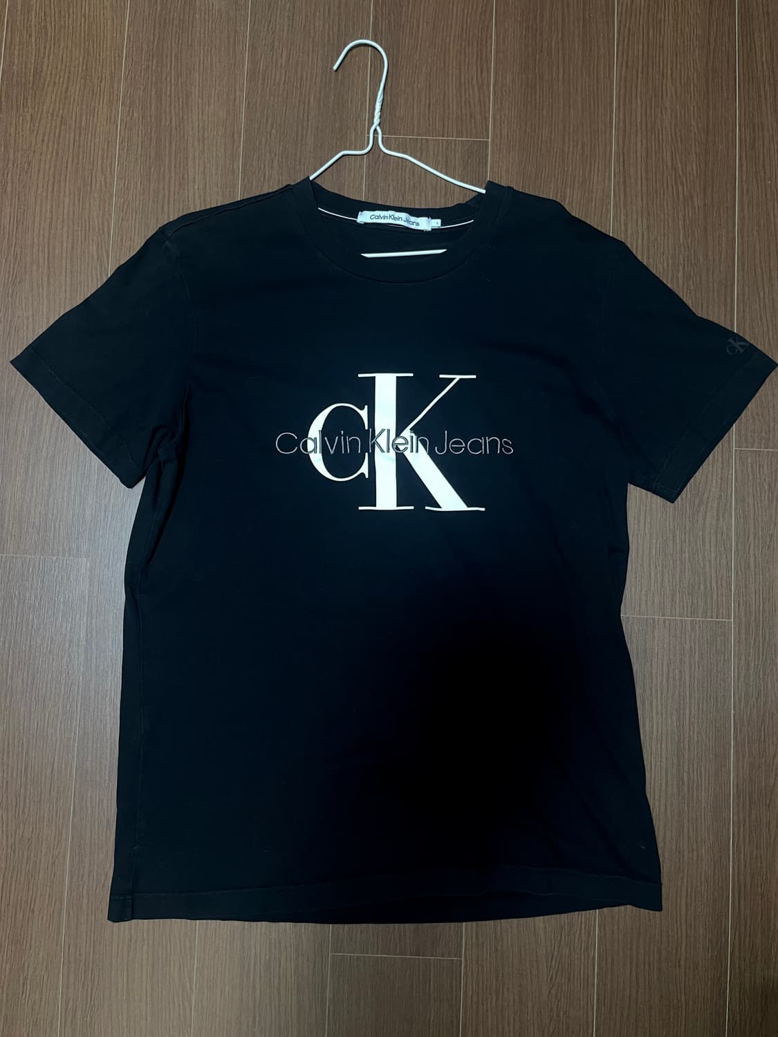 캘빈클라인 CK로고 티셔츠 블랙 상품이미지1