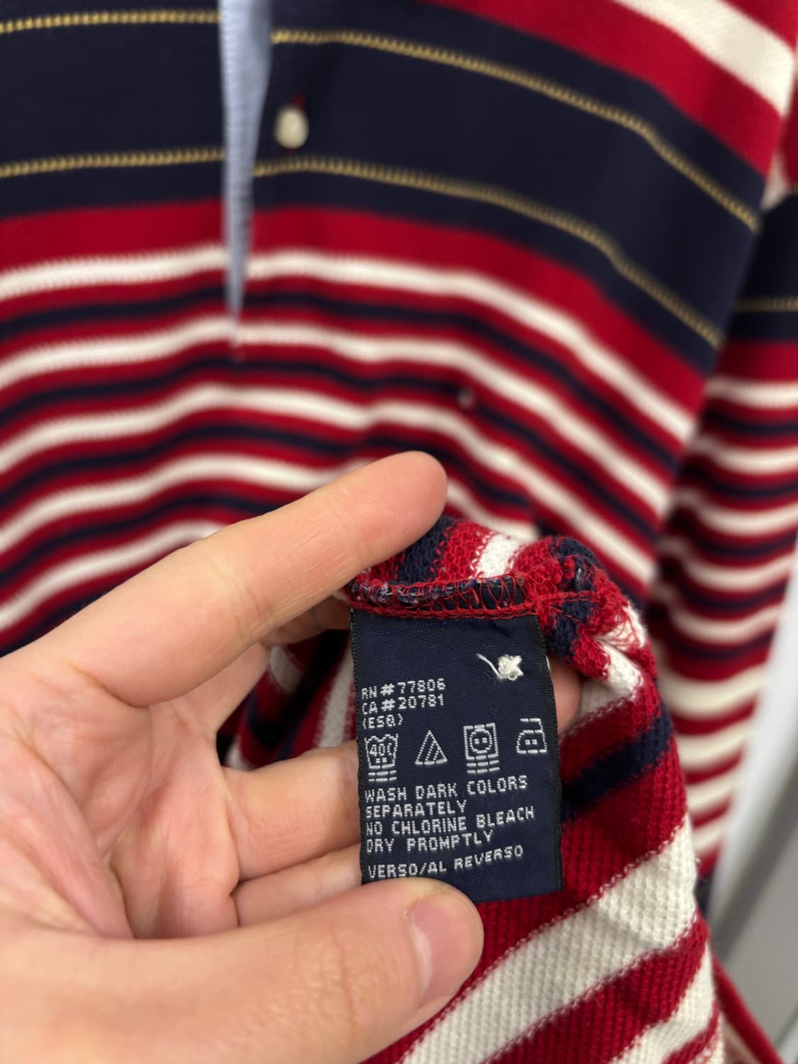 타미힐피거 럭비 긴팔티 상품이미지5