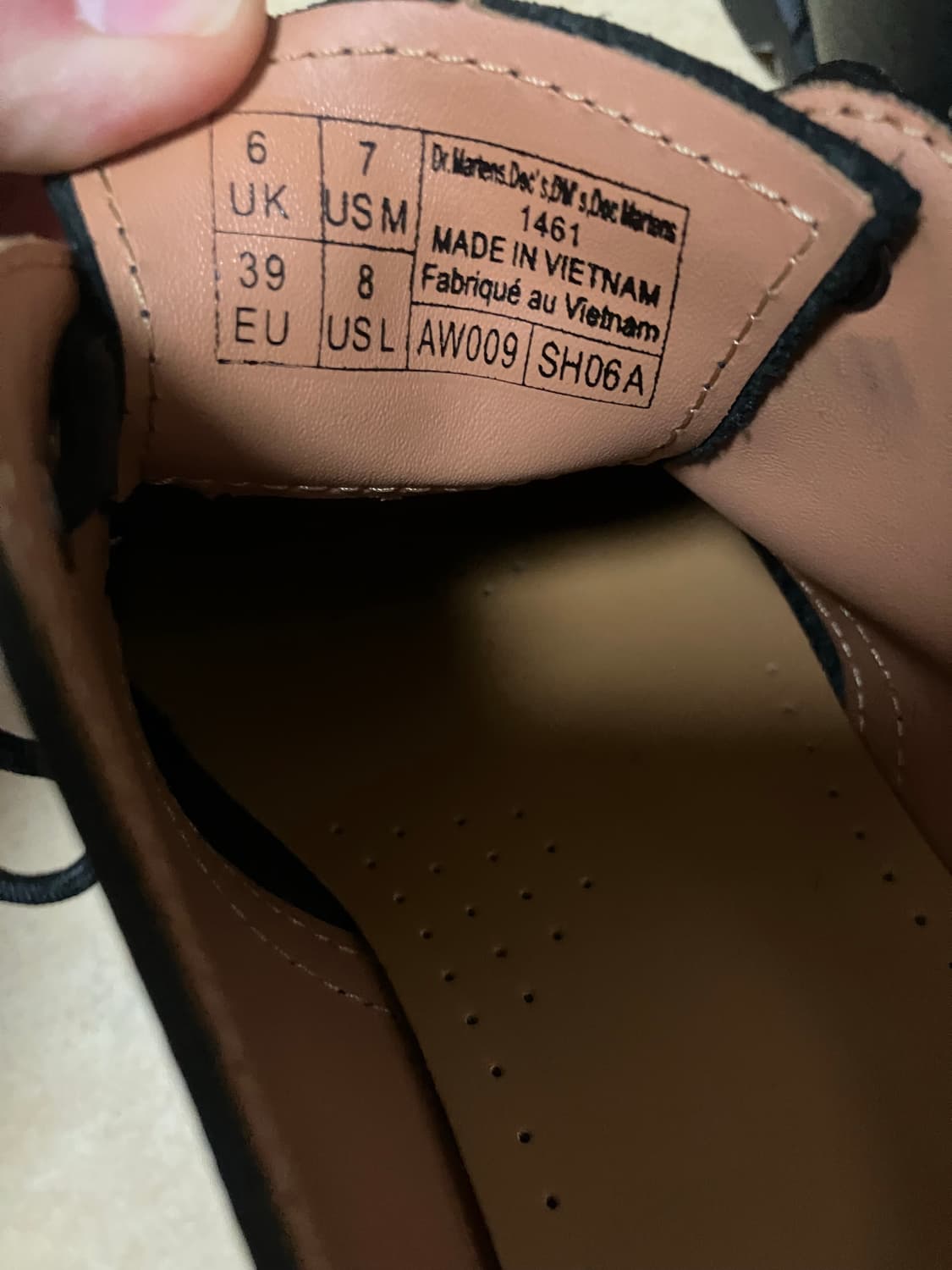 닥터마틴 1461 나파 260 팔아요. 상품이미지4