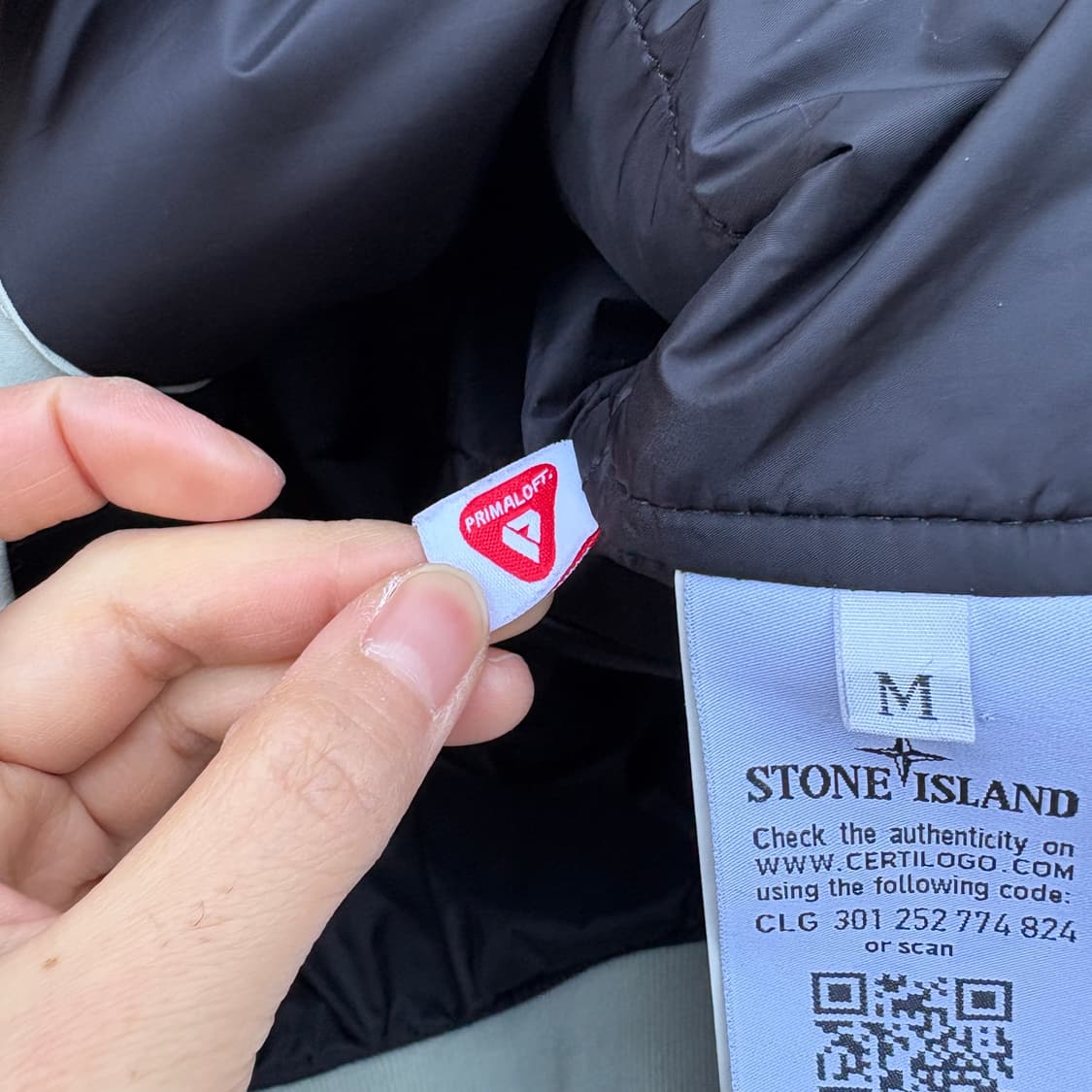 Stone Island 스톤아일랜드 프리마로프트 자켓 상품이미지10