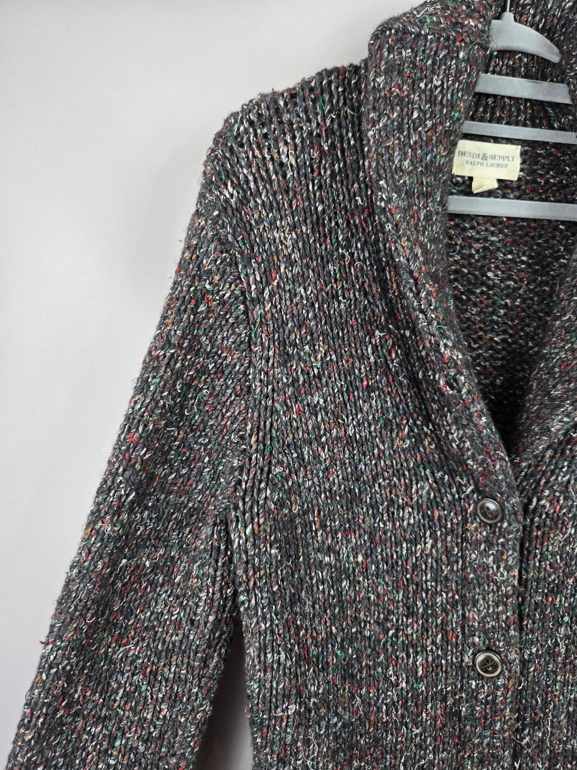 [무료배송]데님앤서플라이 랄프로렌 M 여성 울 실크 혼방 니트 가디건 상품이미지3