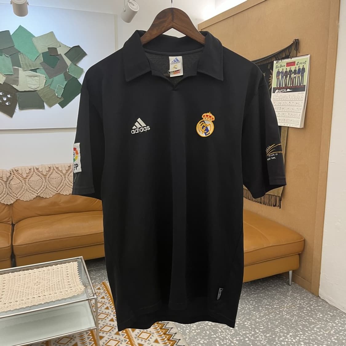 아디다스 레알 마드리드 100주년 어웨이 카라 반팔티 100 C10897 상품이미지3